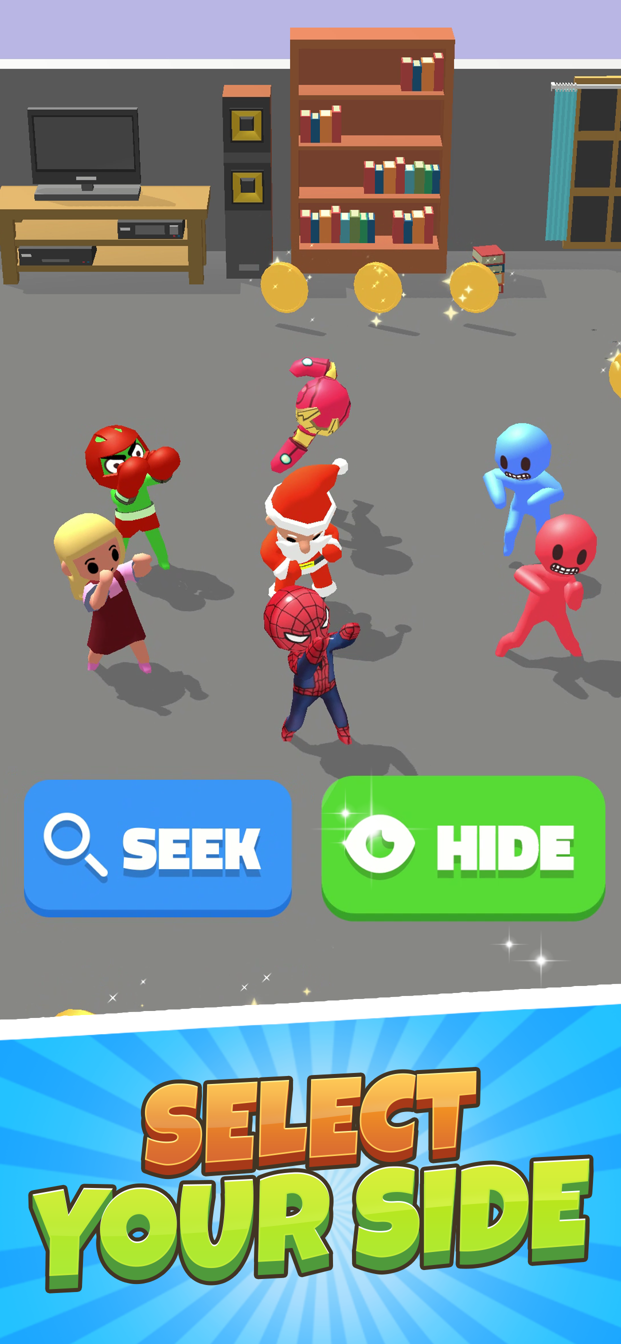 اسکرین شات 2 بازی Found you - hide and seek