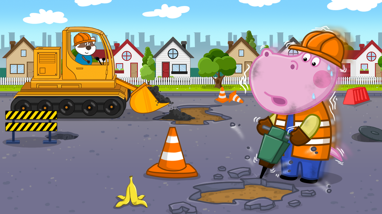 اسکرین شات 5 بازی Professions for kids