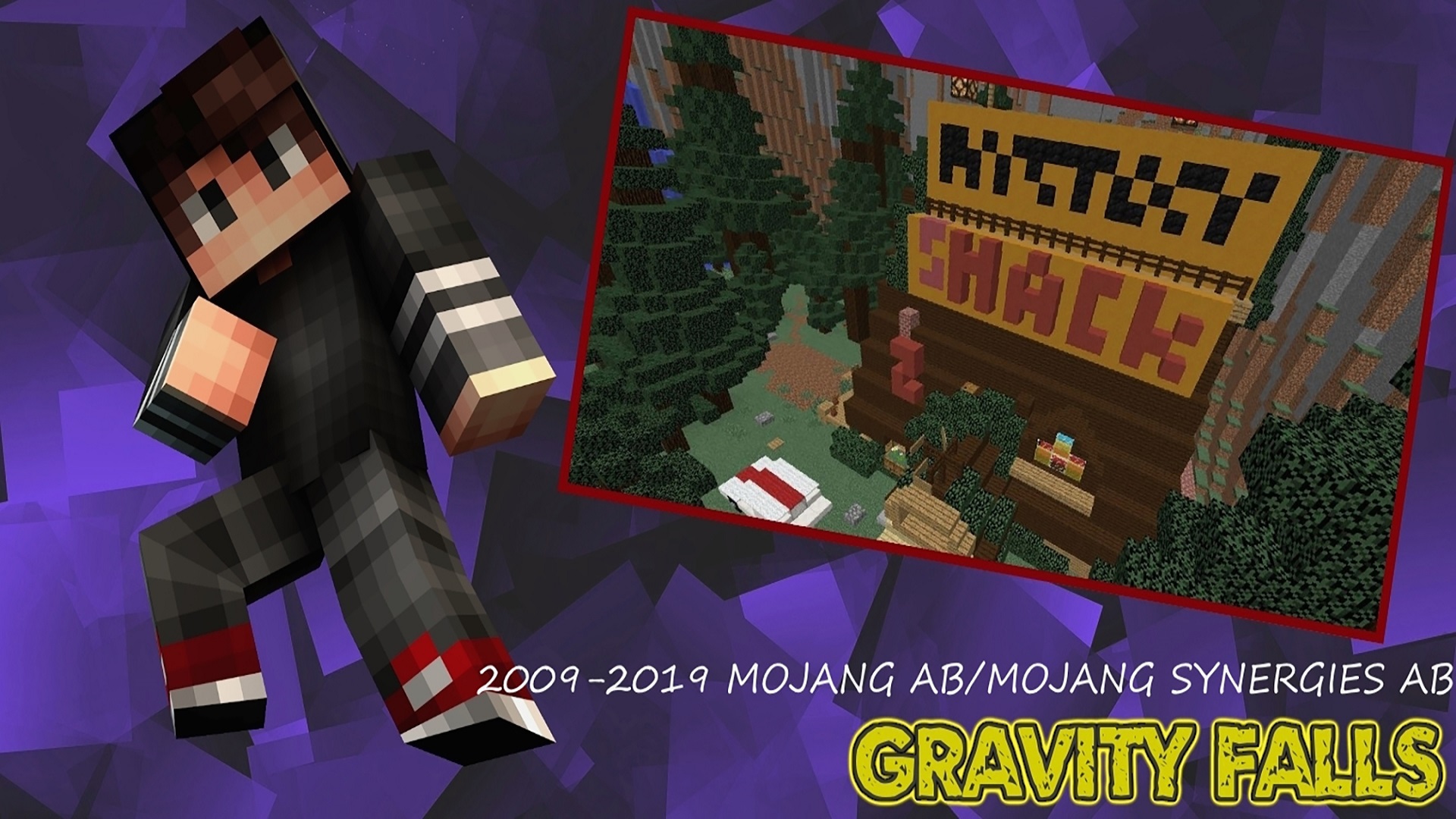 اسکرین شات 5 بازی Map Gravity Falls: Blocks City