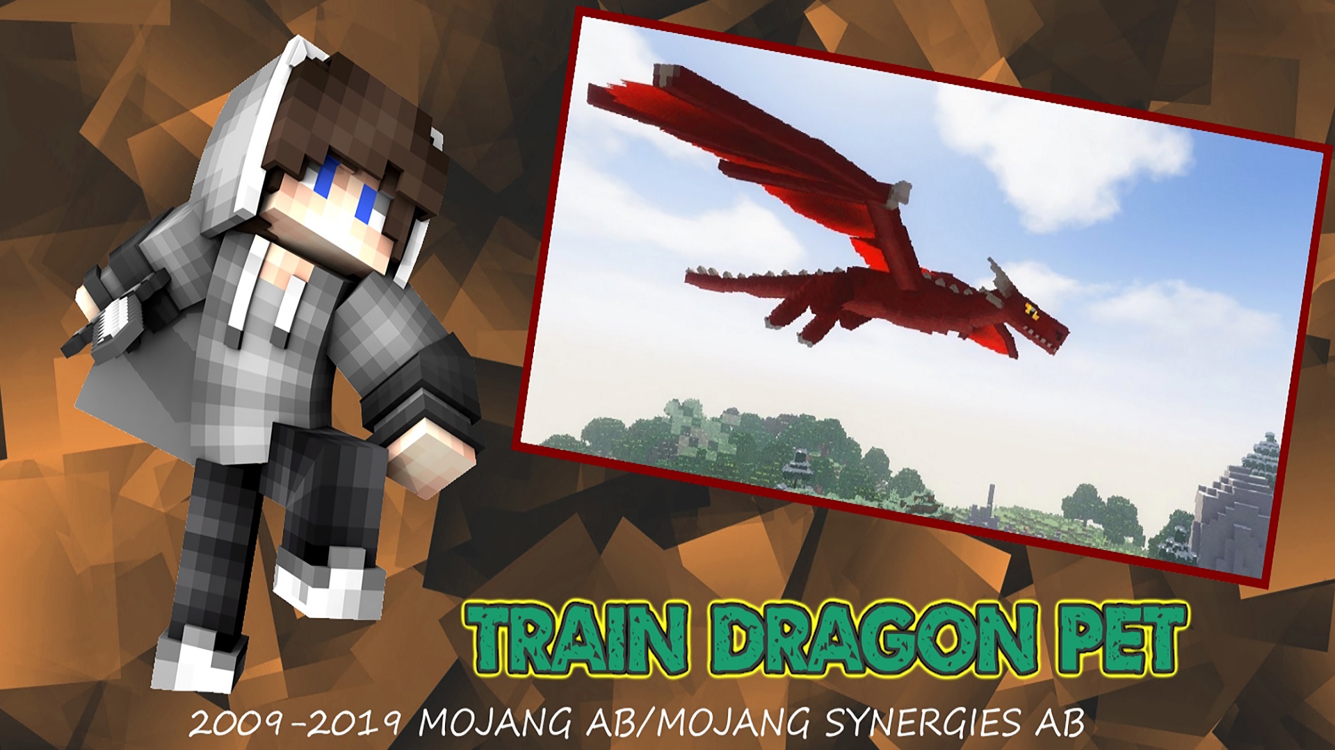 اسکرین شات 1 بازی Mod Dragon Craft : Trained Pet