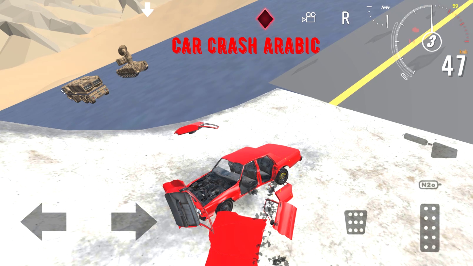 اسکرین شات 4 بازی Car Crash Arabic
