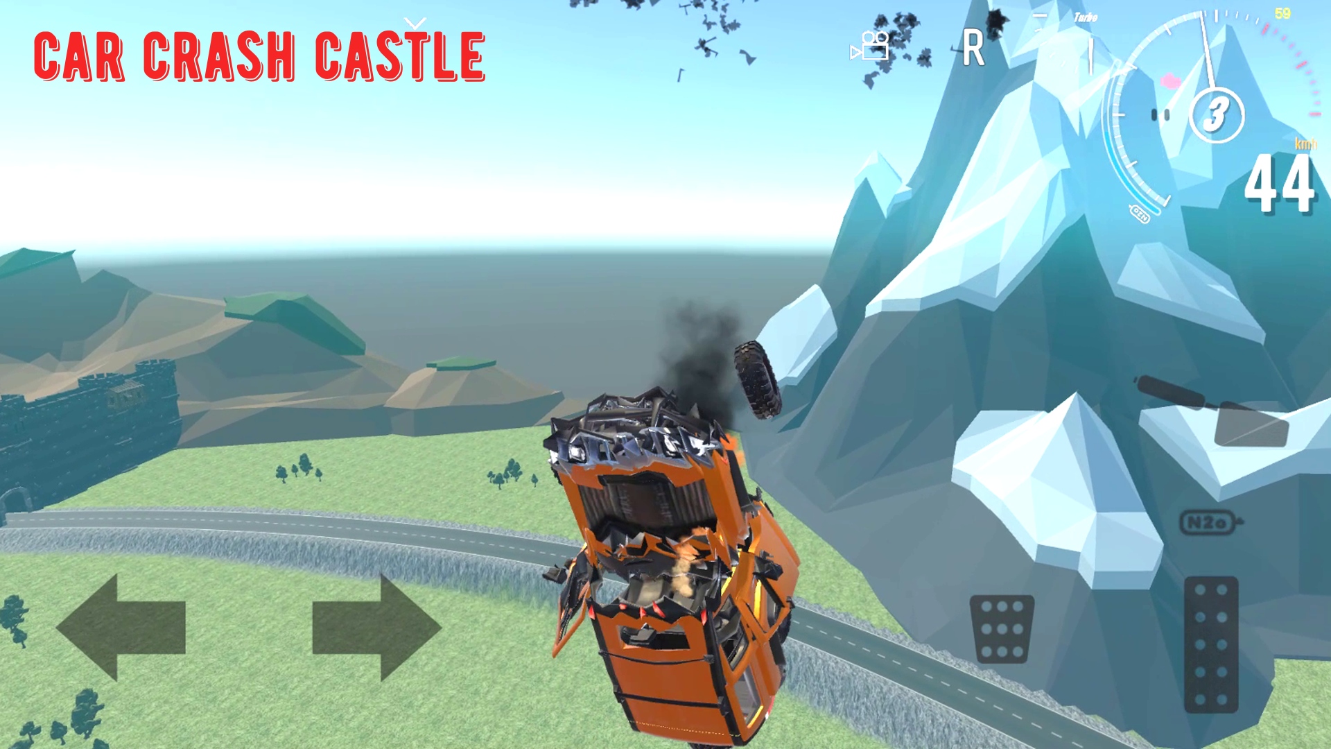 اسکرین شات 4 بازی Car Crash Castle