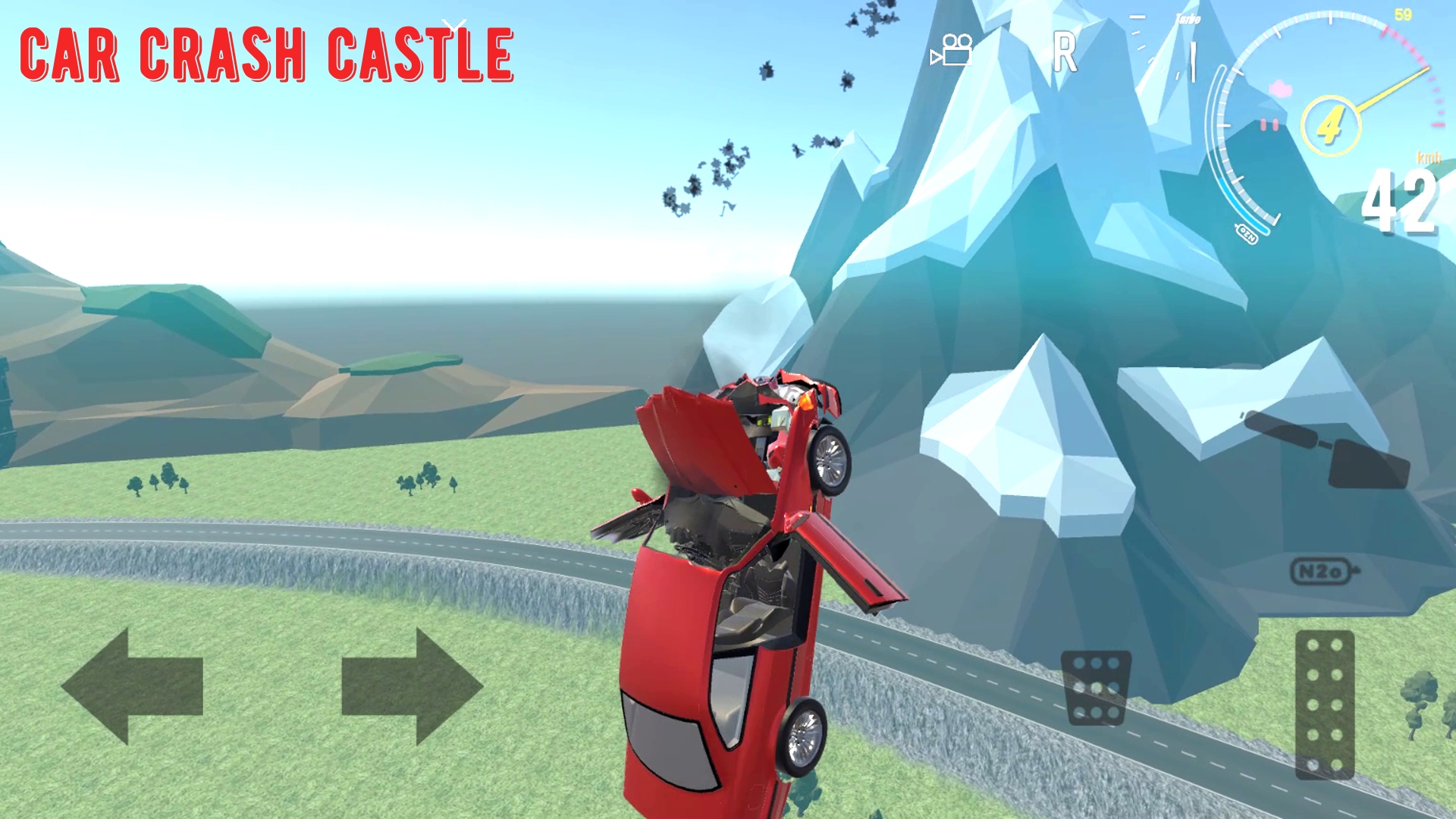 اسکرین شات 3 بازی Car Crash Castle