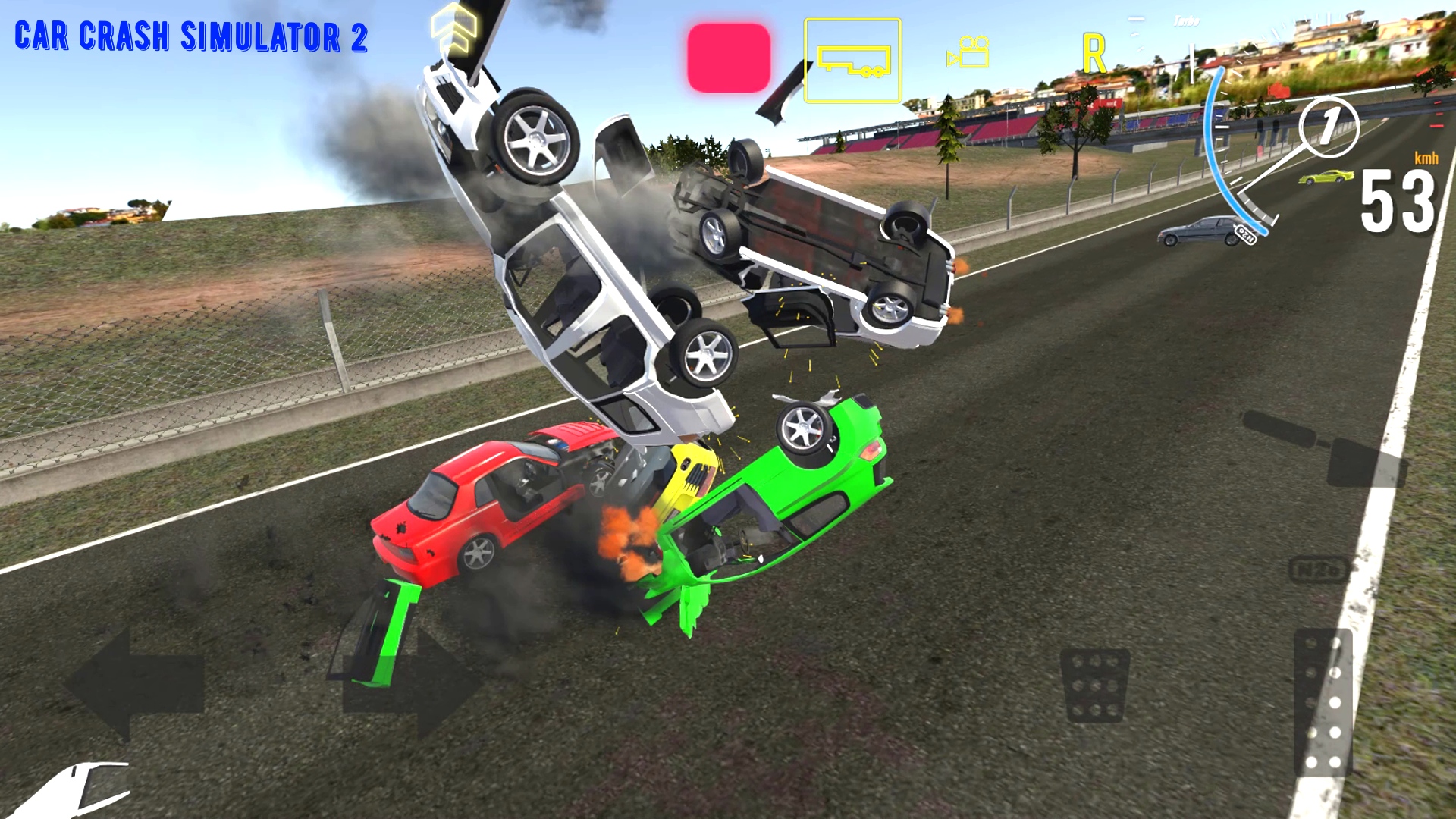 اسکرین شات 8 بازی Car Crash Simulator 2
