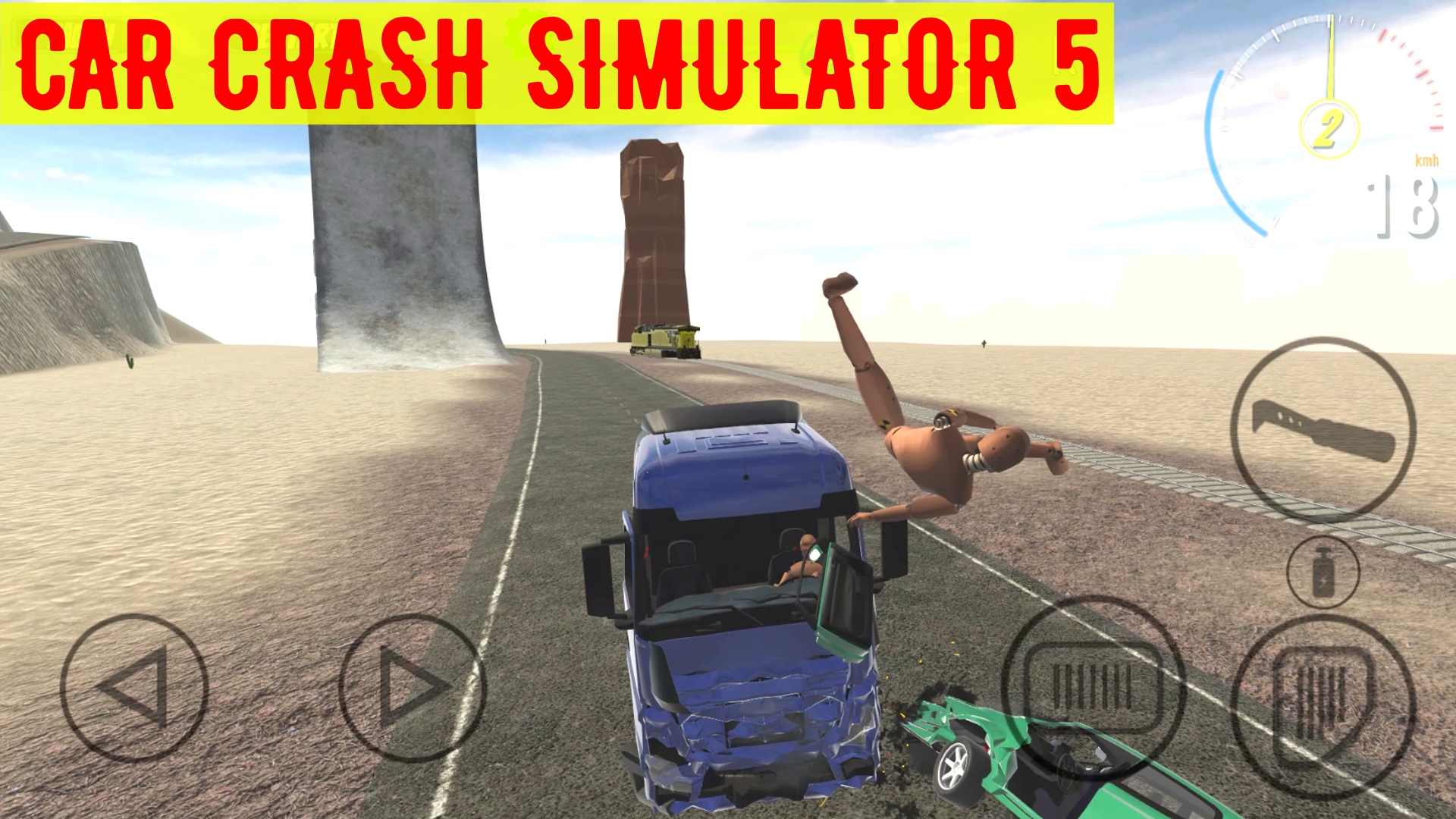 اسکرین شات 2 بازی Car Crash Simulator 5