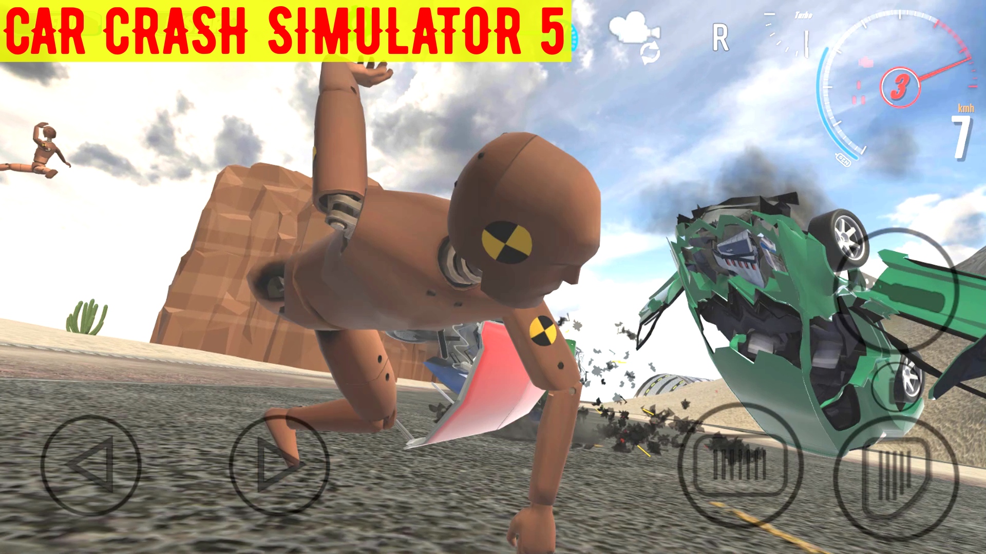 اسکرین شات 1 بازی Car Crash Simulator 5