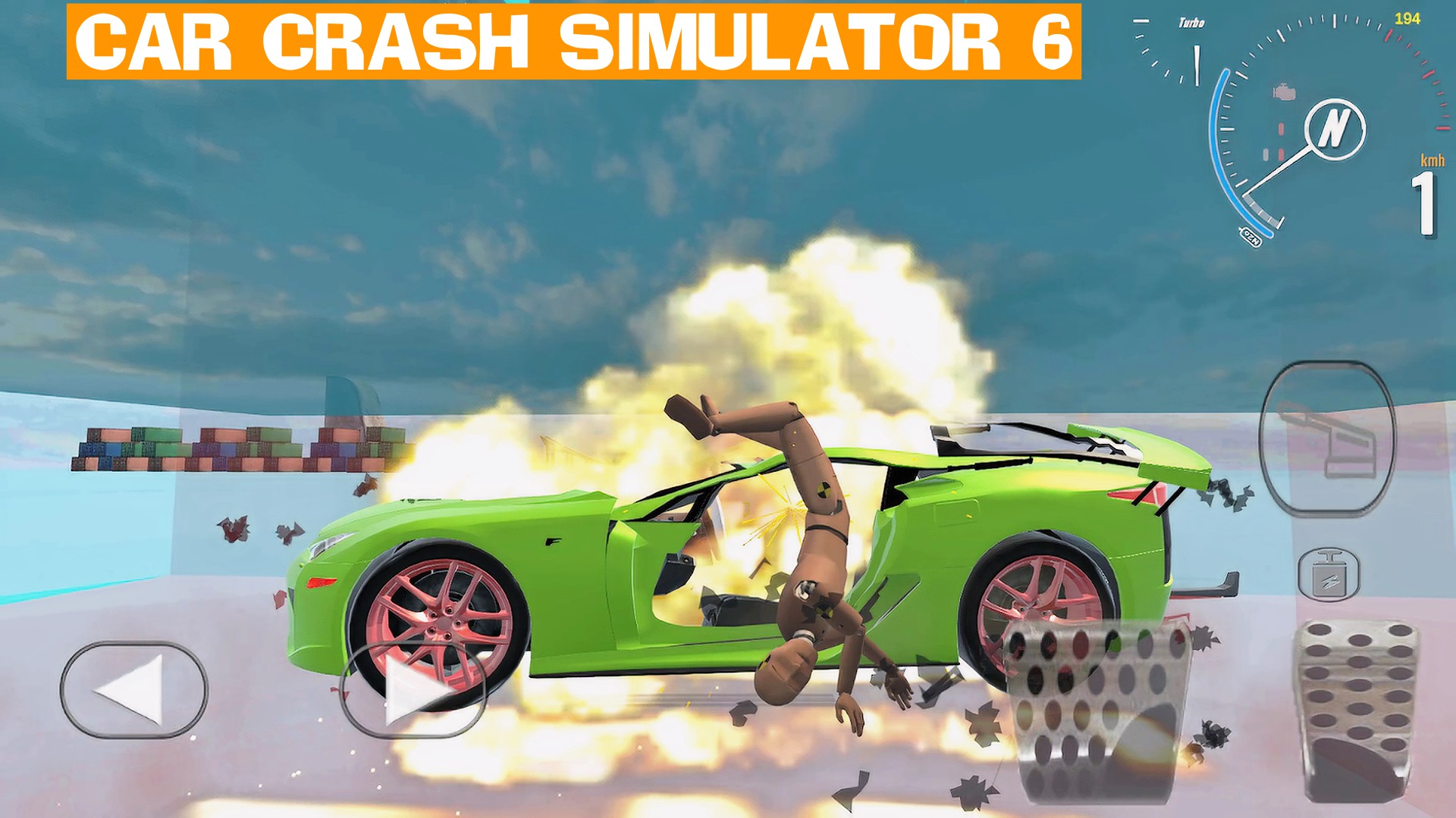 اسکرین شات 4 بازی Car Crash Simulator 6