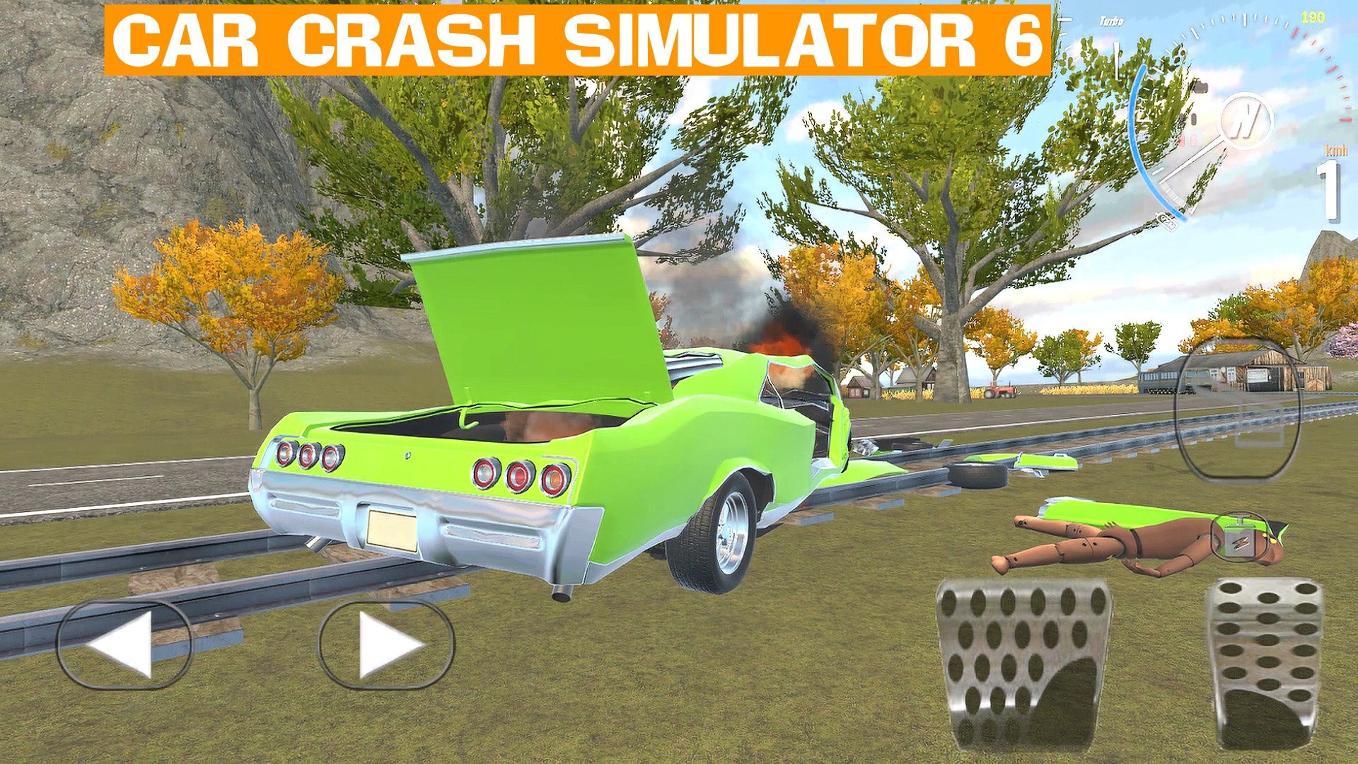 اسکرین شات 3 بازی Car Crash Simulator 6