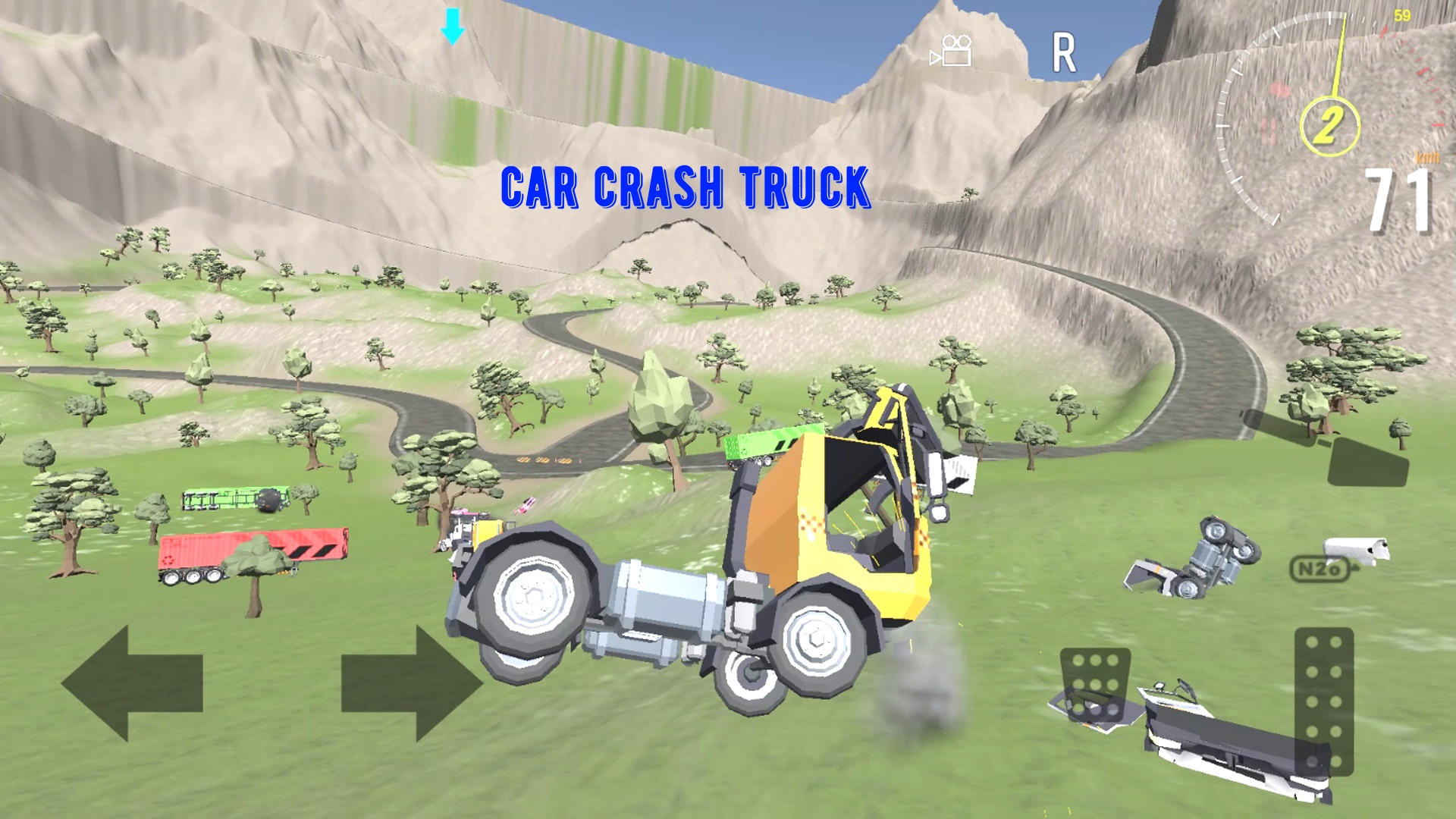 اسکرین شات 6 بازی Car Crash Truck