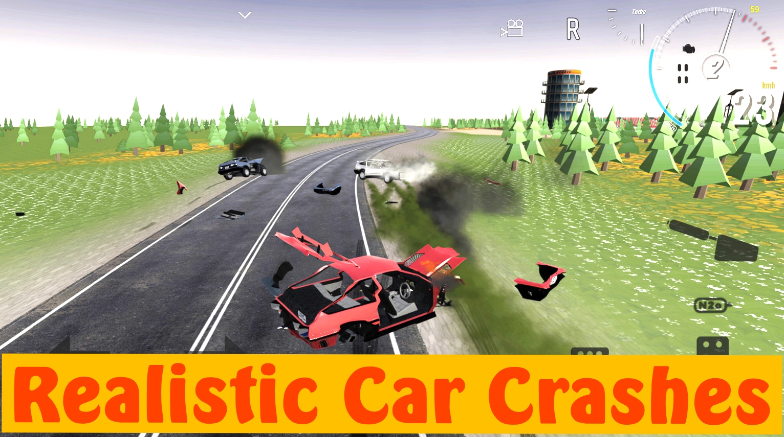 اسکرین شات 1 بازی Real Drive 8 Crash