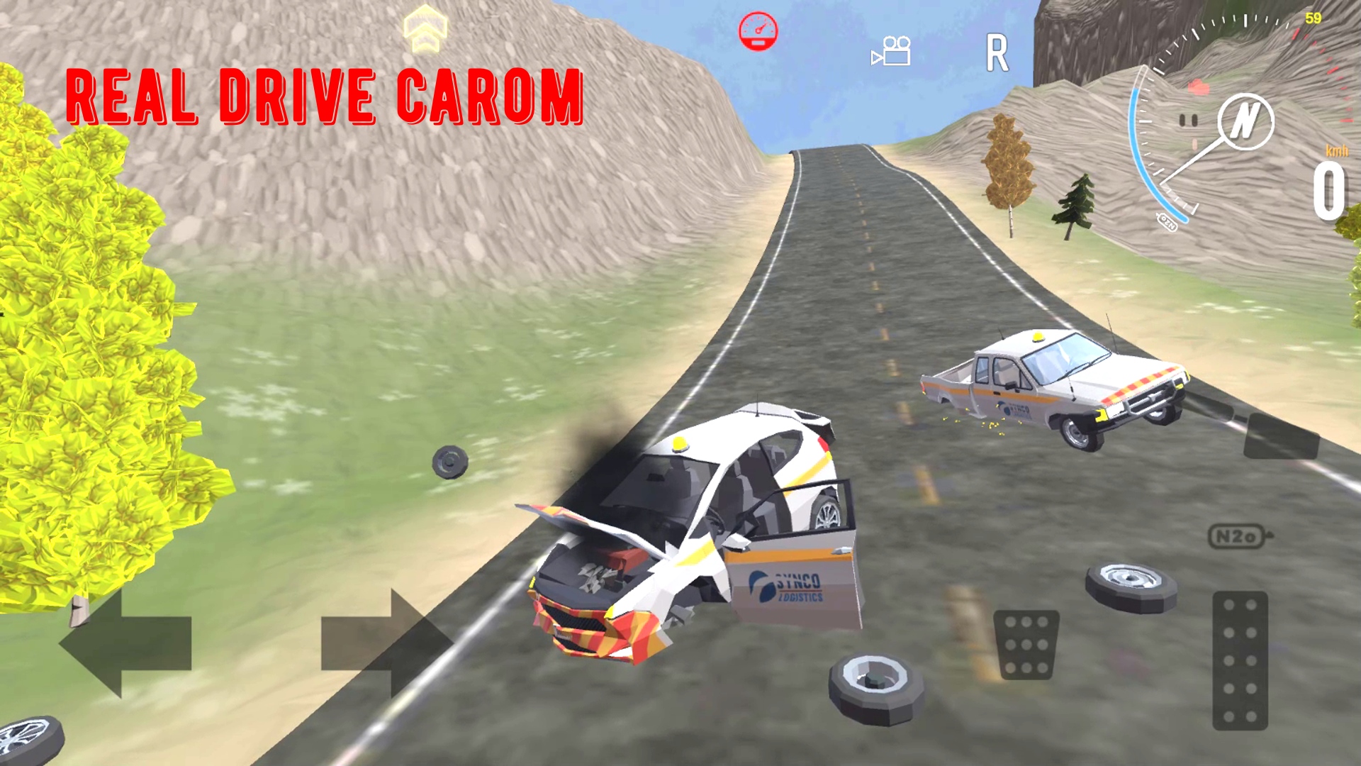 اسکرین شات 2 بازی Real Drive Carom