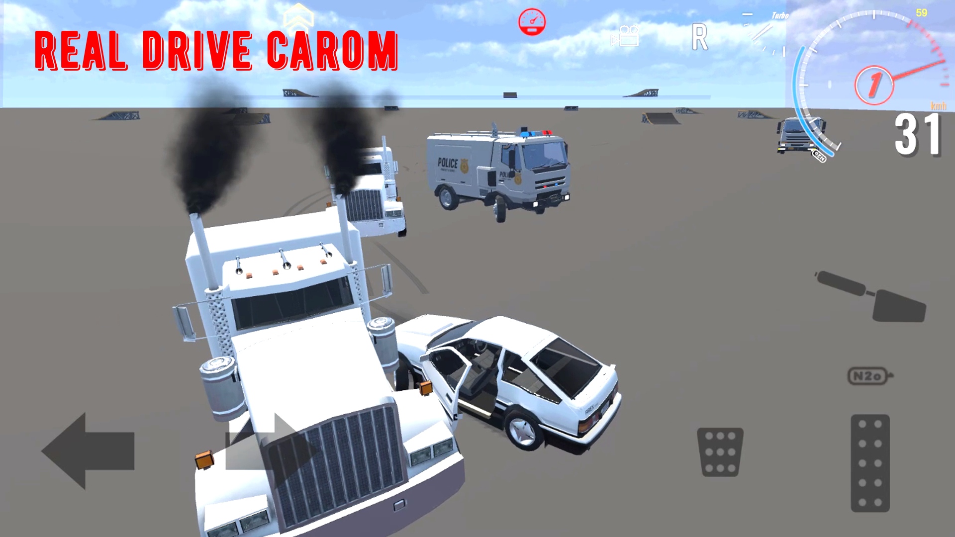 اسکرین شات 4 بازی Real Drive Carom