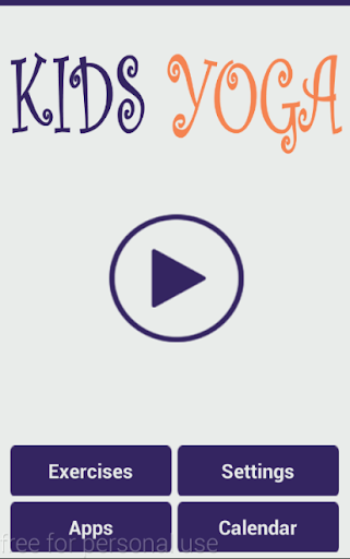 اسکرین شات 1 برنامه Yoga for Kids