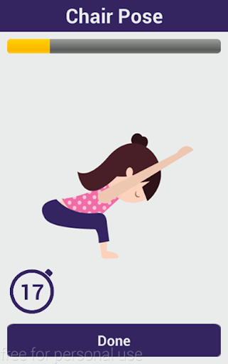 اسکرین شات 3 برنامه Yoga for Kids