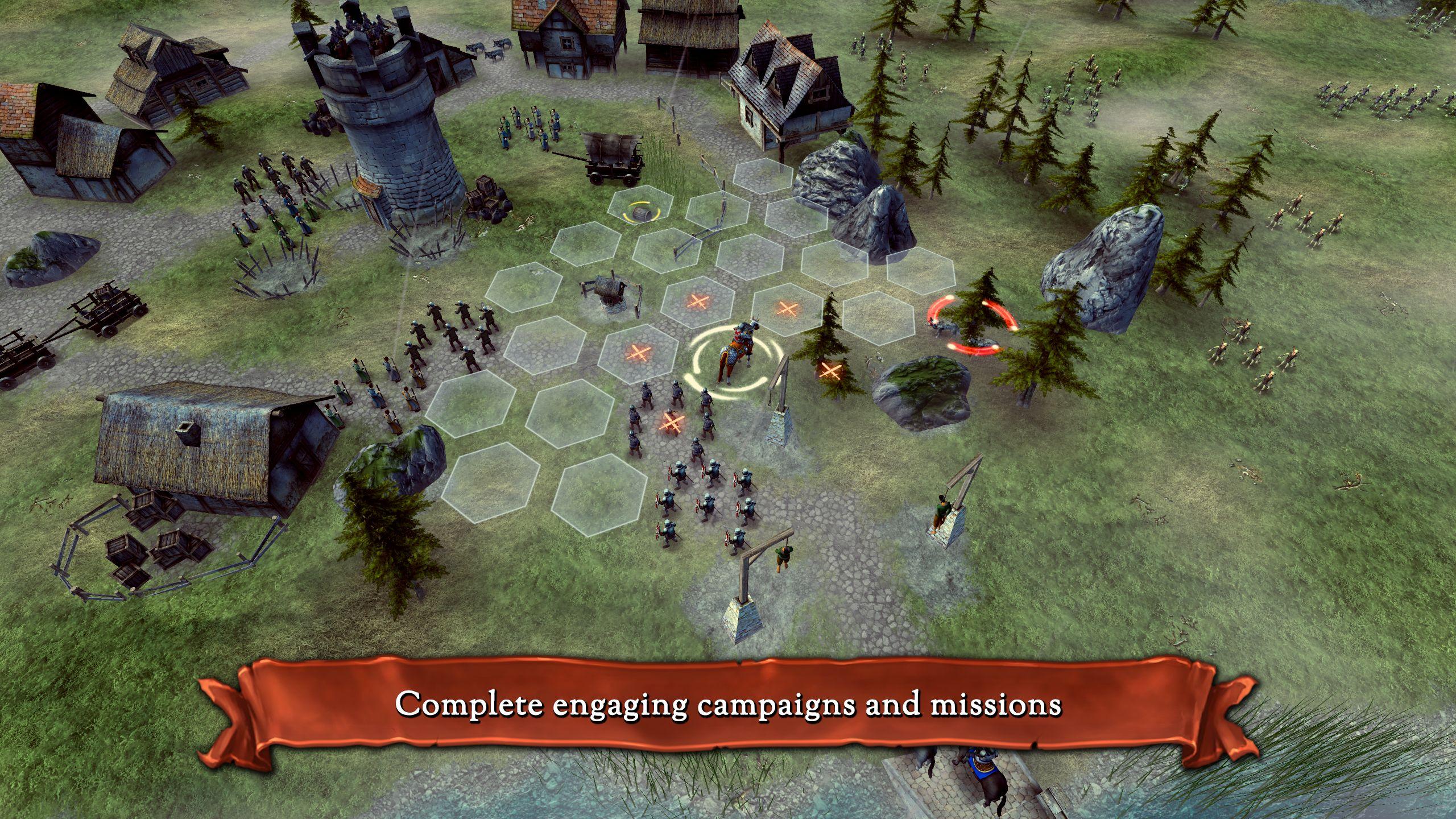 اسکرین شات 5 بازی Hex Commander: Fantasy Heroes