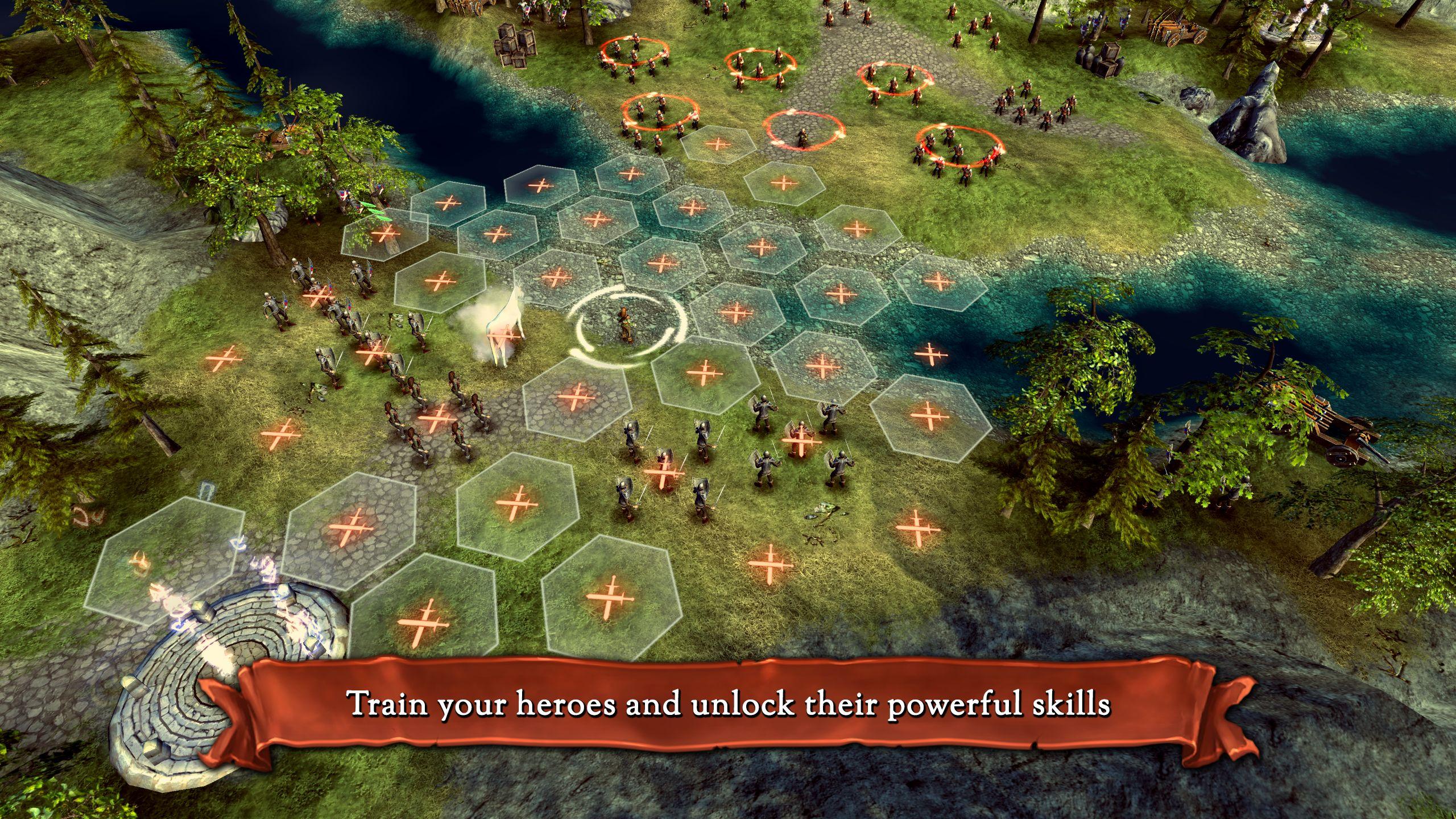 اسکرین شات 1 بازی Hex Commander: Fantasy Heroes