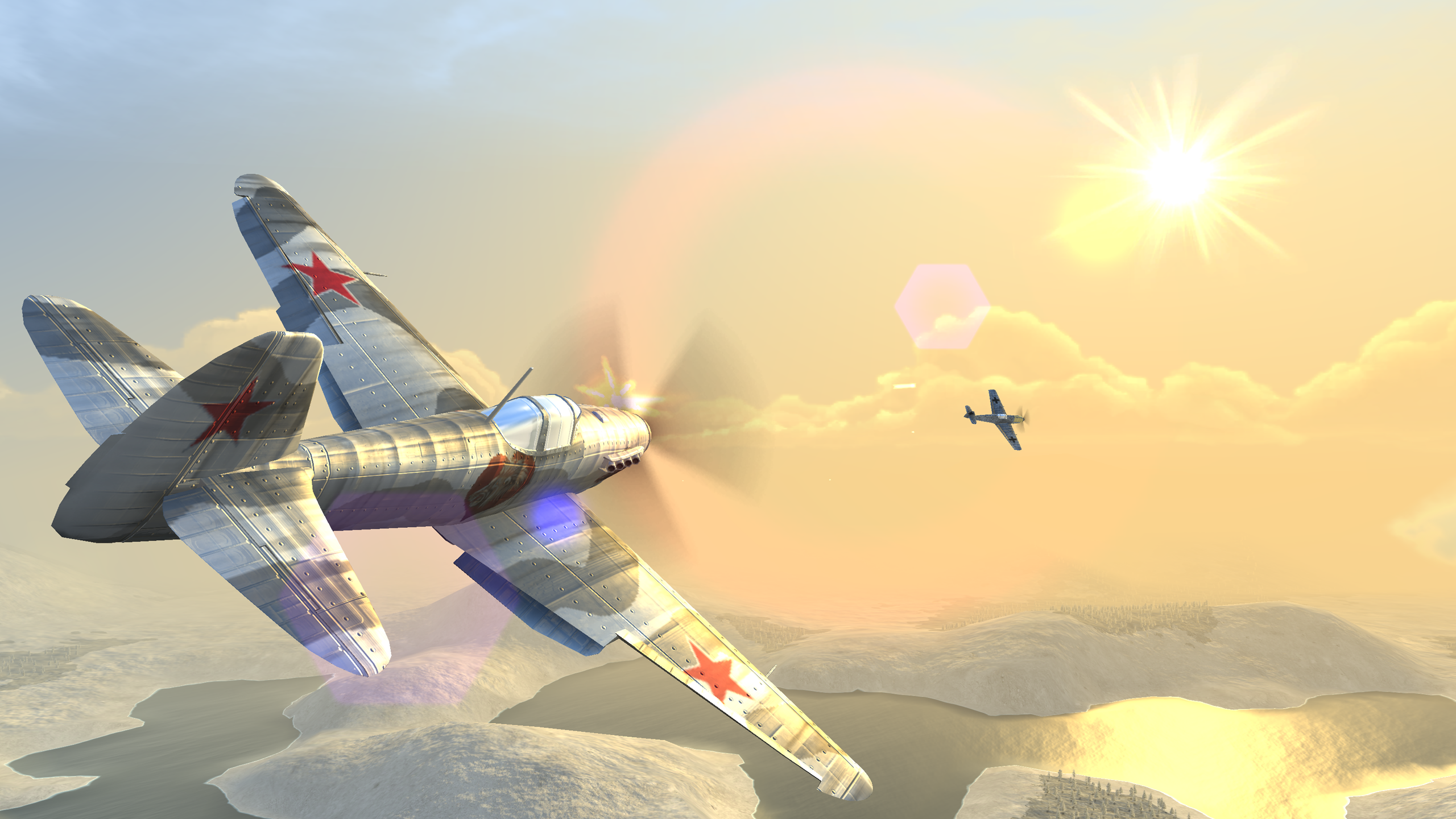 اسکرین شات 7 بازی Warplanes: WW2 Dogfight