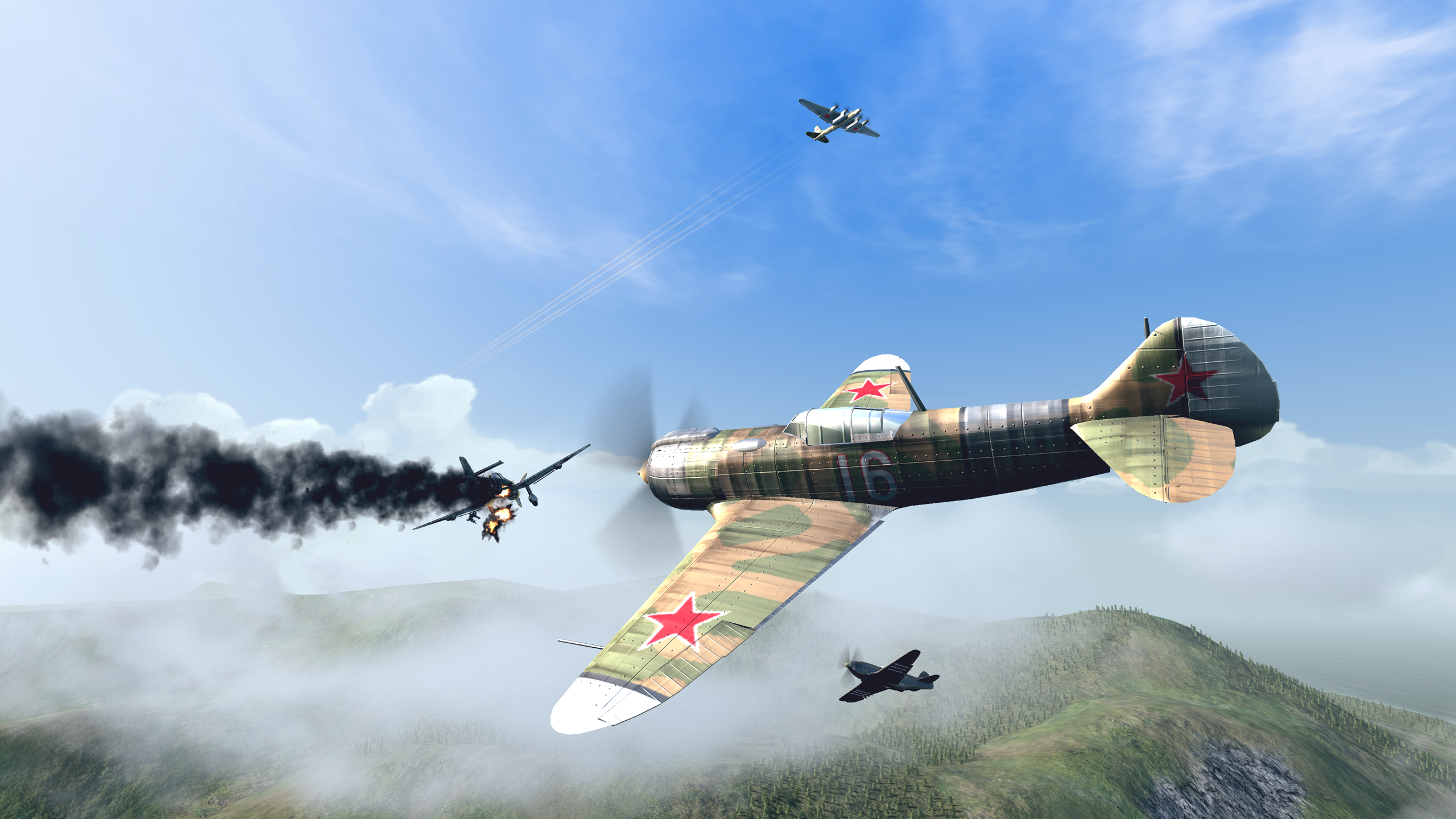 اسکرین شات 5 بازی Warplanes: WW2 Dogfight