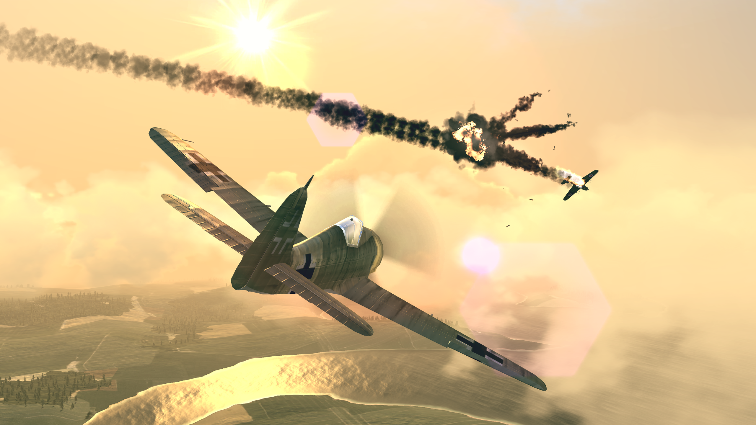 اسکرین شات 2 بازی Warplanes: WW2 Dogfight