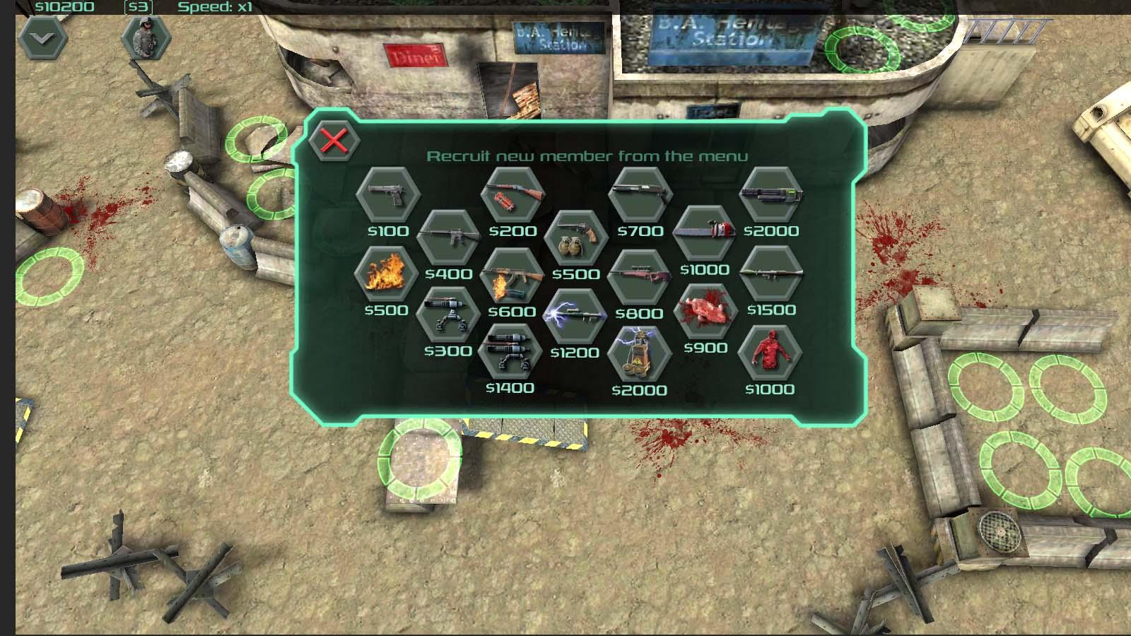 اسکرین شات 1 بازی Zombie Defense