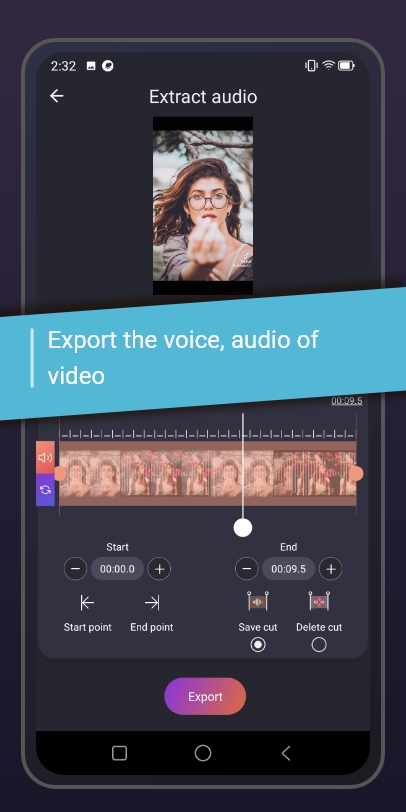 اسکرین شات 7 برنامه Music editor, Voice modifier