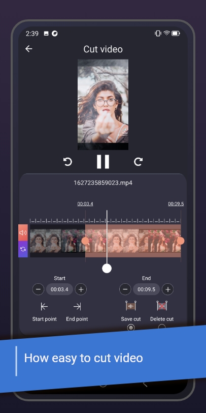 اسکرین شات 5 برنامه Music editor, Voice modifier