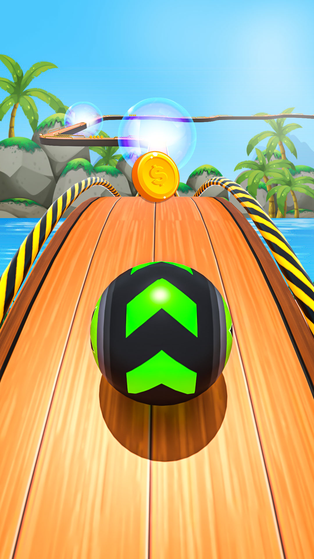 اسکرین شات 1 بازی Rolling Ball Game Hop Ball Run