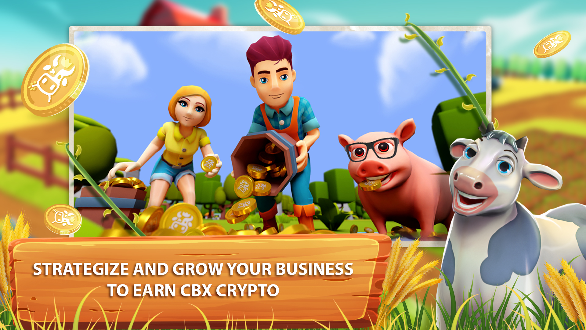 اسکرین شات 2 بازی CropBytes: A Crypto Farm Game