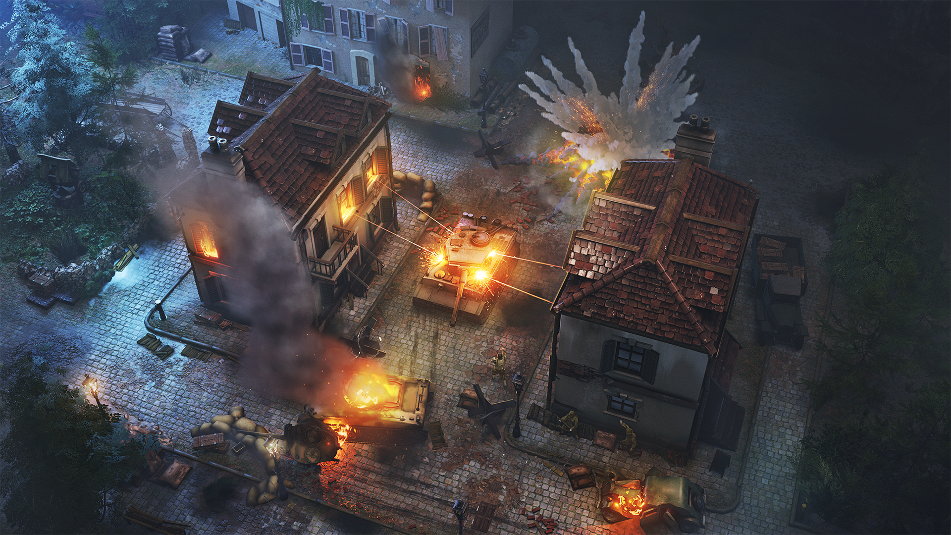 اسکرین شات 2 بازی World War Armies: WW2 PvP RTS