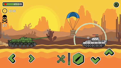 اسکرین شات 5 بازی Tank Attack 3 | Tanks 2d | Tank Battles