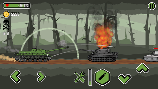 اسکرین شات 3 بازی Tank Attack 3 | Tanks 2d | Tank Battles
