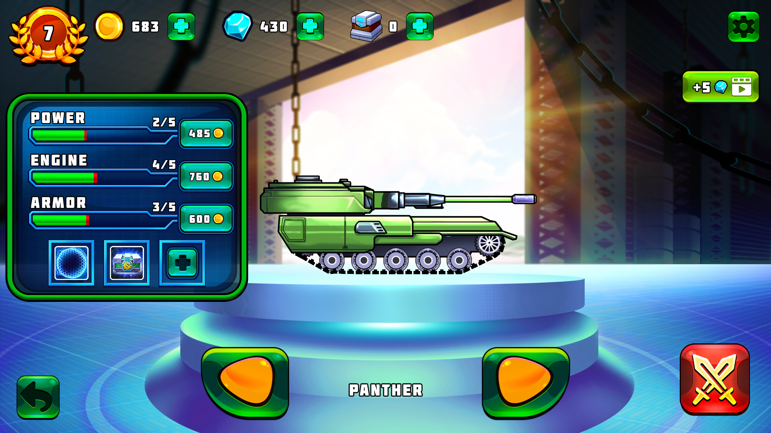 اسکرین شات 1 بازی Tank Attack 4 | Tank battle
