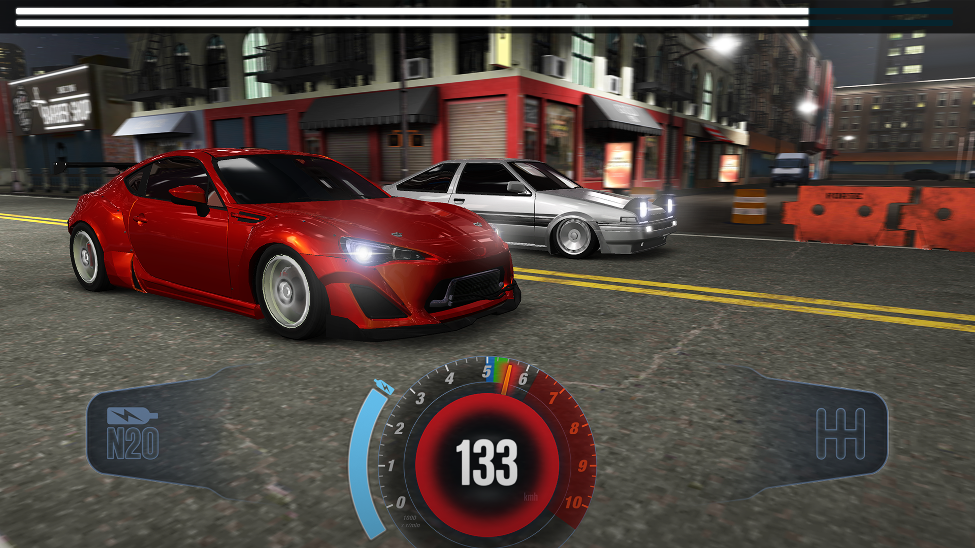 اسکرین شات 6 بازی Drag Battle 2:  Race World