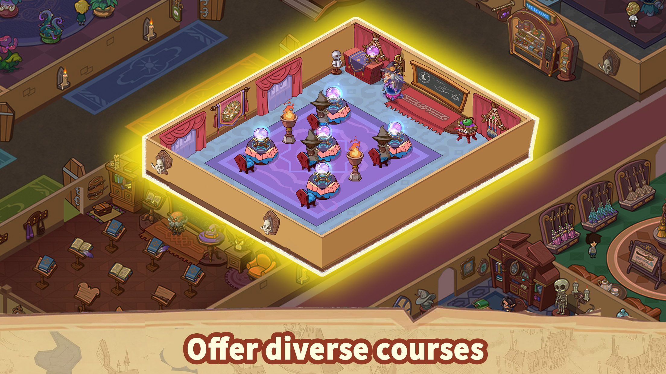 اسکرین شات 5 بازی Idle Magic School