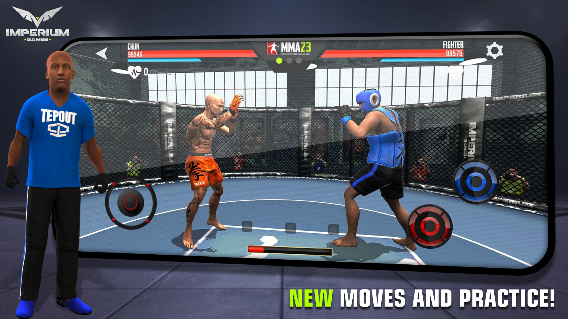 اسکرین شات 3 بازی MMA - Fighting Clash 23