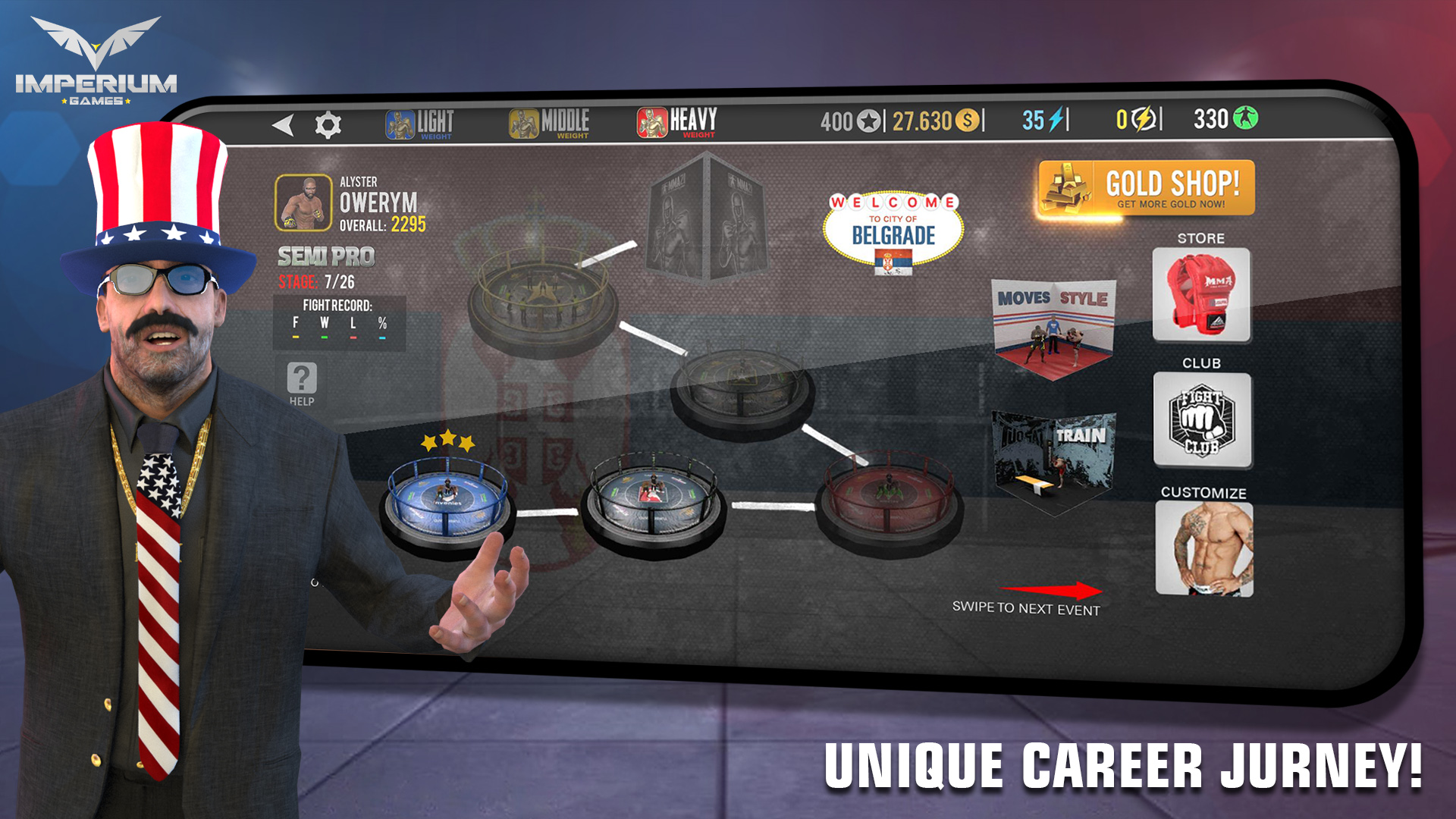 اسکرین شات 7 بازی MMA Fighting Clash
