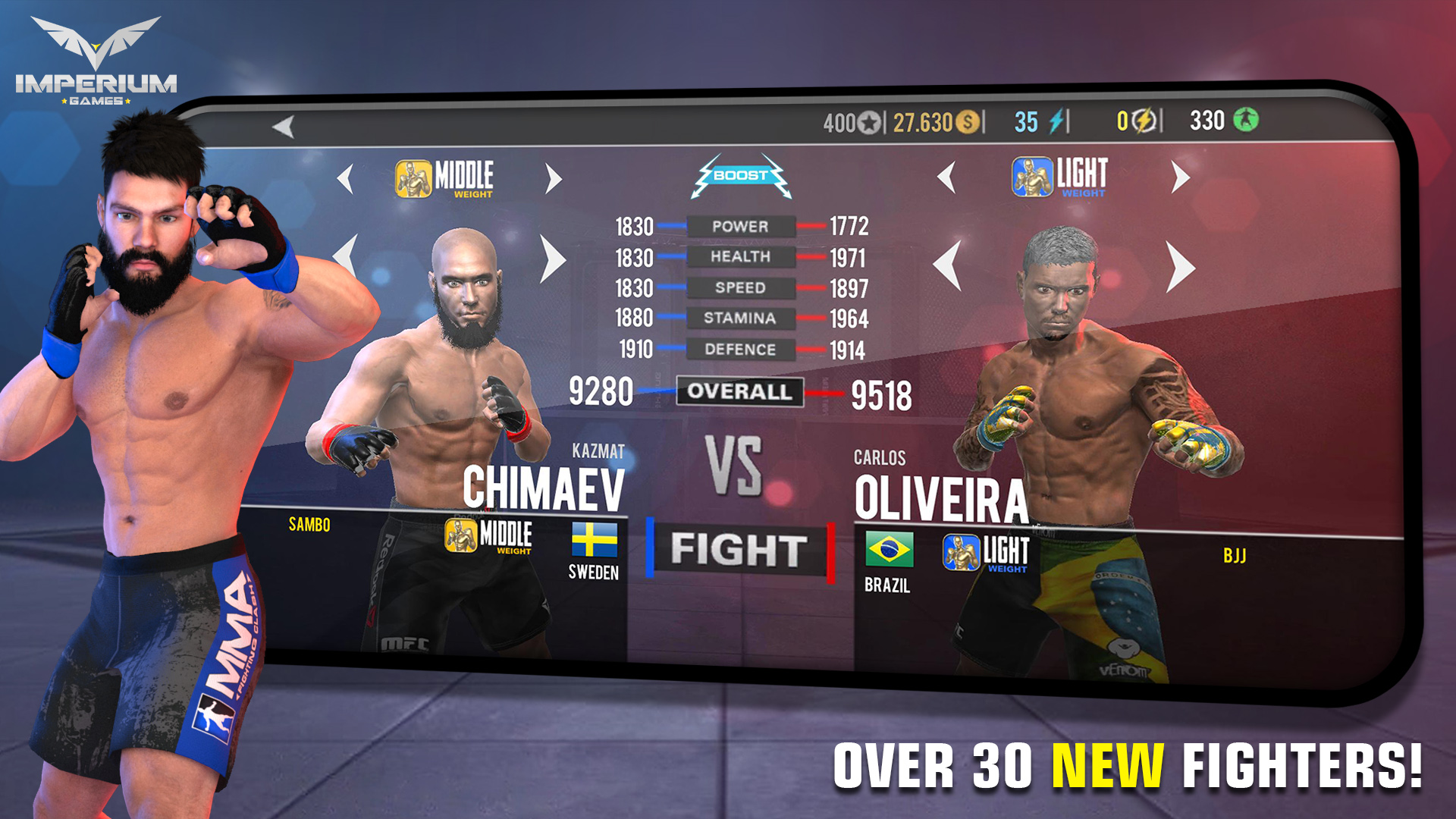 اسکرین شات 6 بازی MMA Fighting Clash