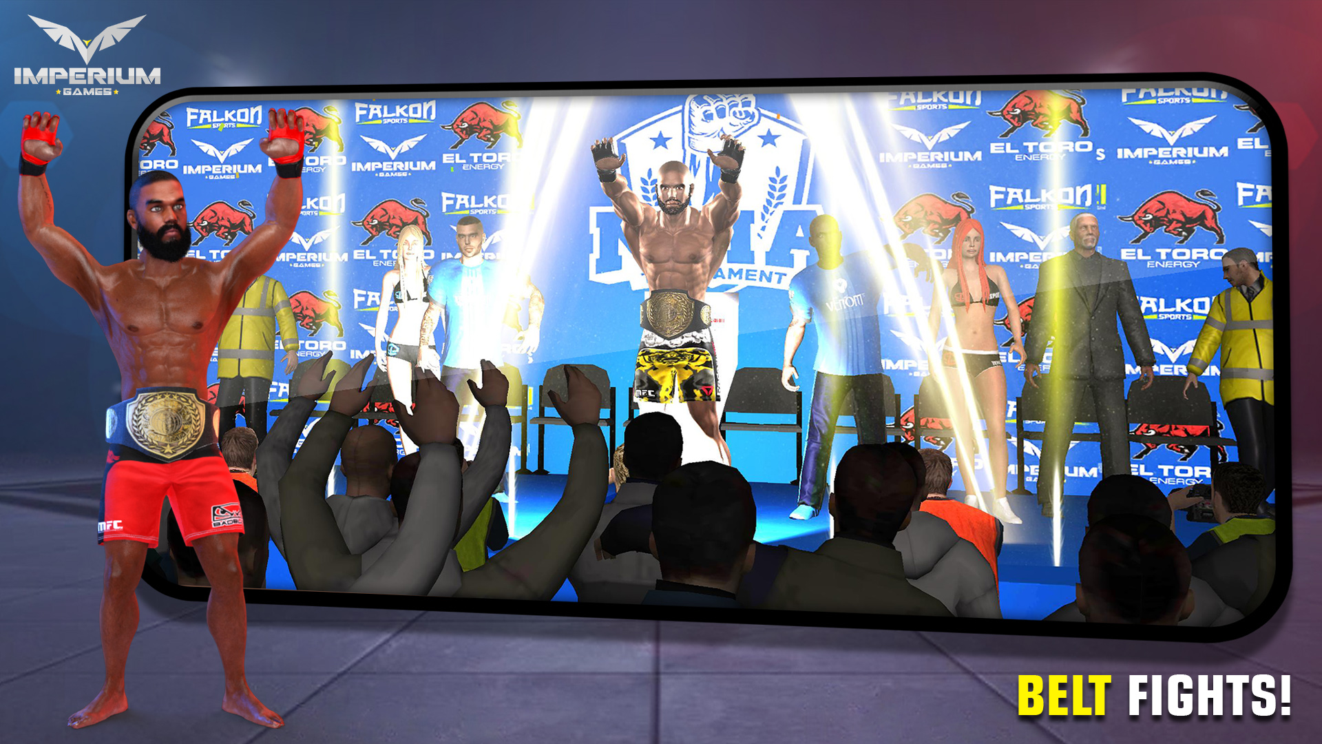 اسکرین شات 4 بازی MMA Fighting Clash