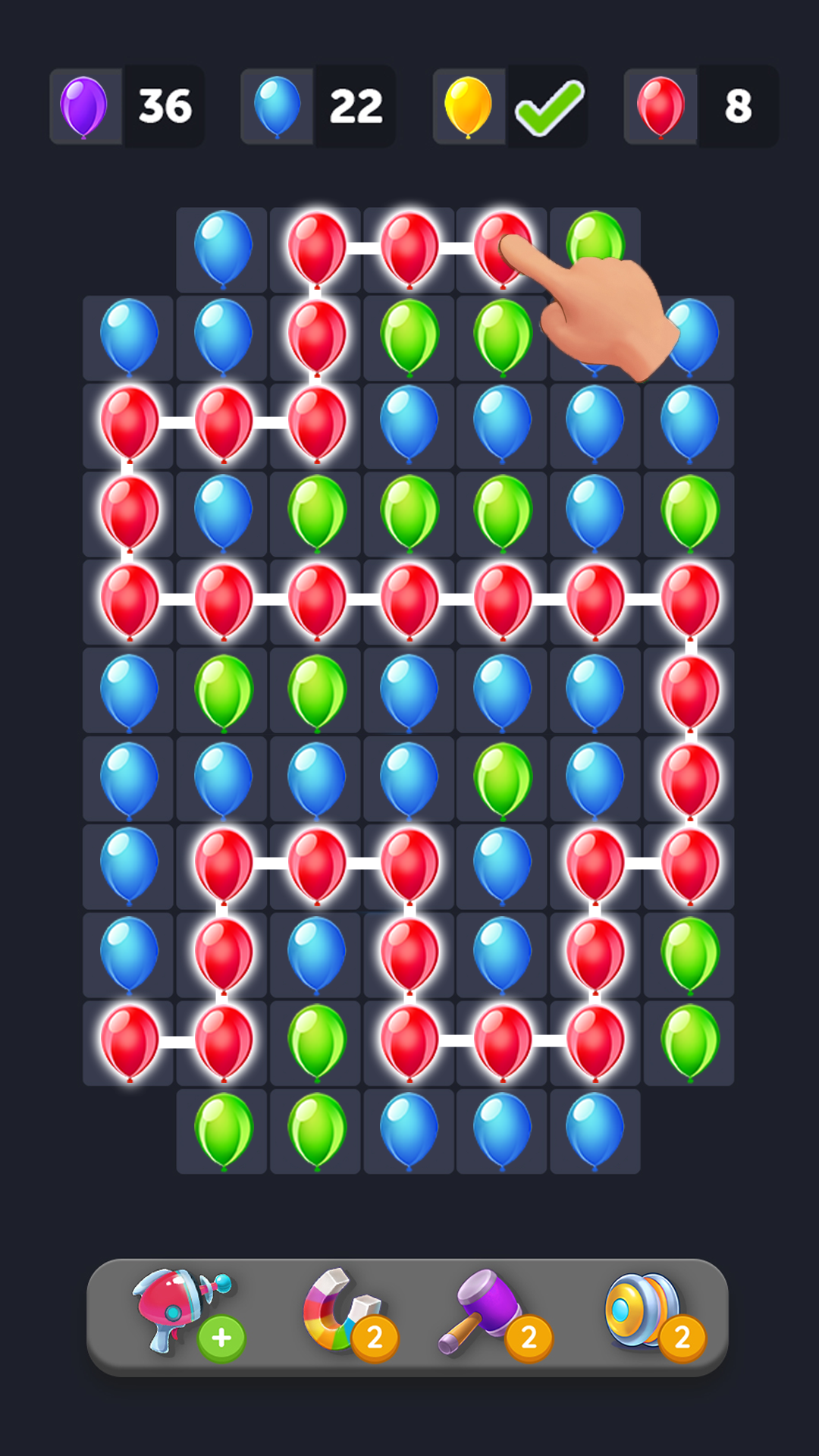 اسکرین شات 3 بازی Balloon Pop Game:Balloon Games