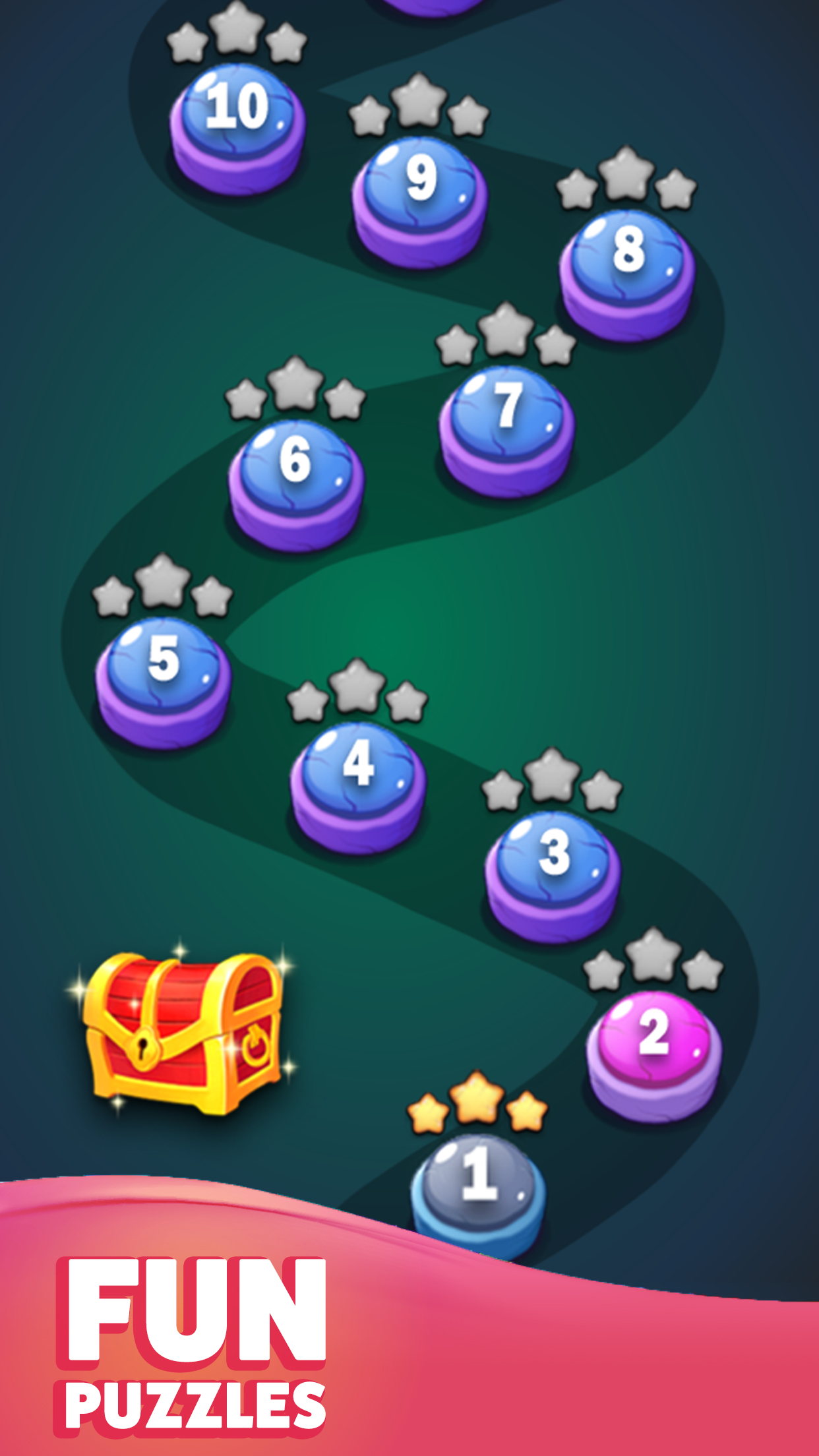 اسکرین شات 5 بازی Flower Match Game Flower Merge