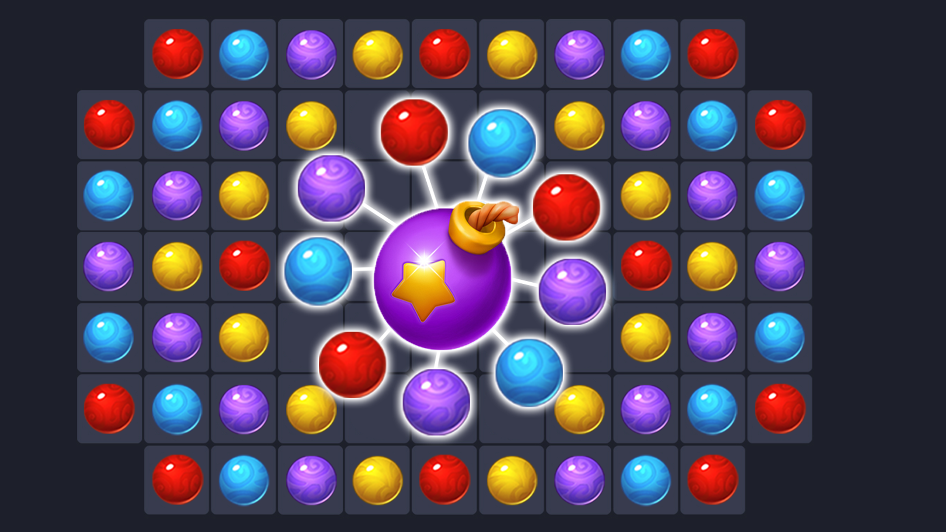 اسکرین شات 7 بازی Bubble Pop Games - color match
