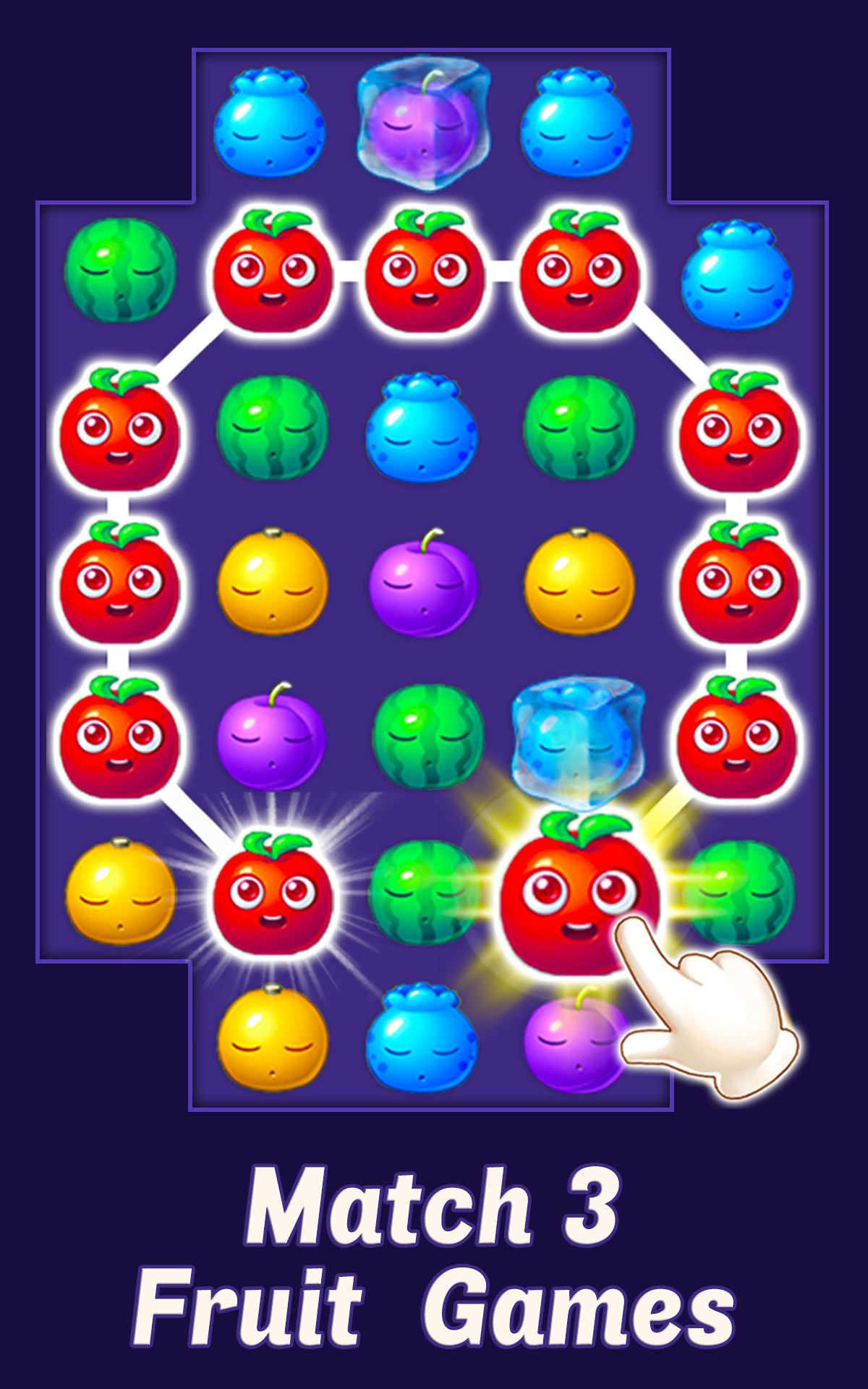 اسکرین شات 1 بازی Fruit Link Blast - Fruit Games