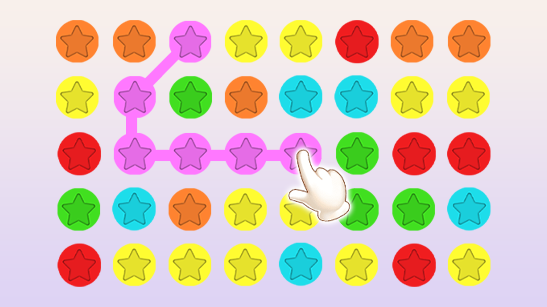 اسکرین شات 1 بازی Pop Star Puzzle Match 3 Game