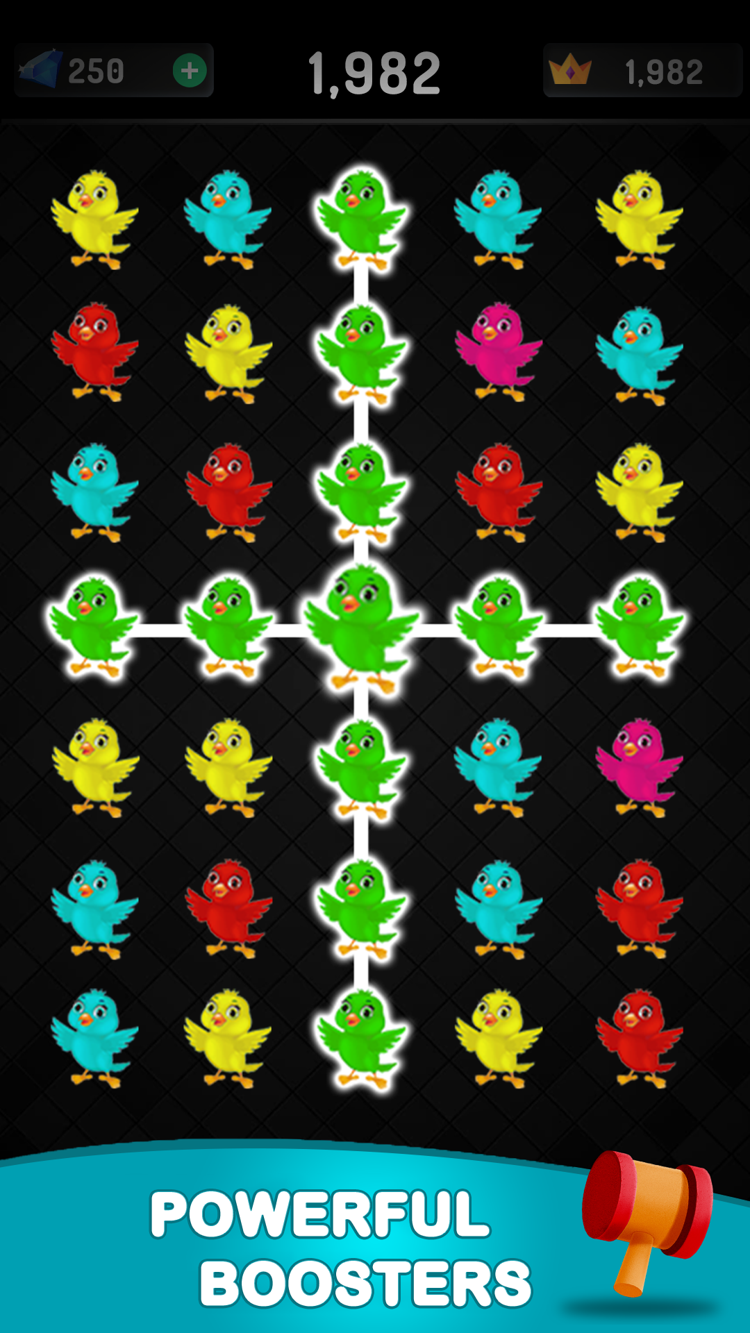 اسکرین شات 5 بازی Color Bird Match 3 Games