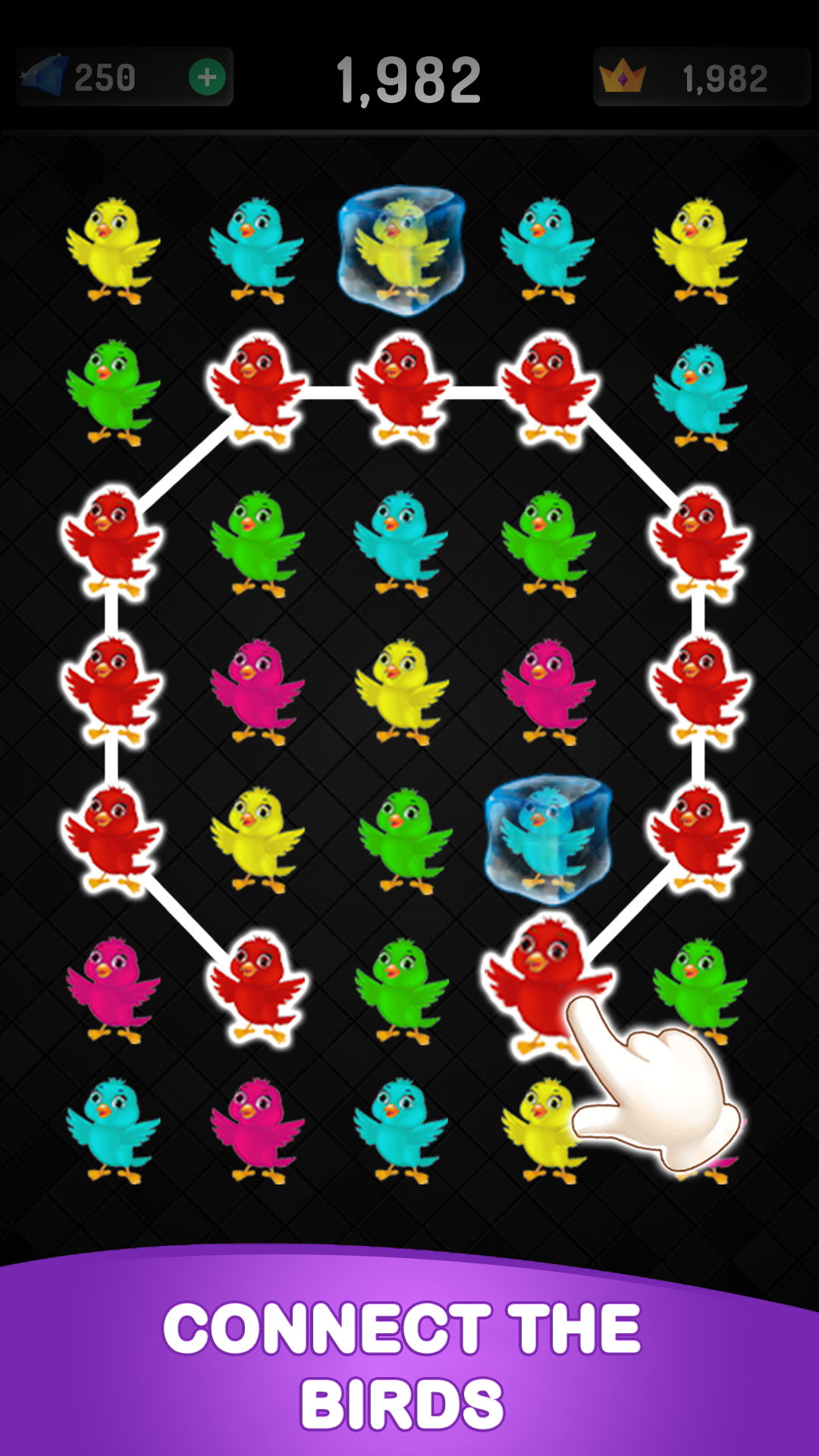 اسکرین شات 2 بازی Color Bird Match 3 Games