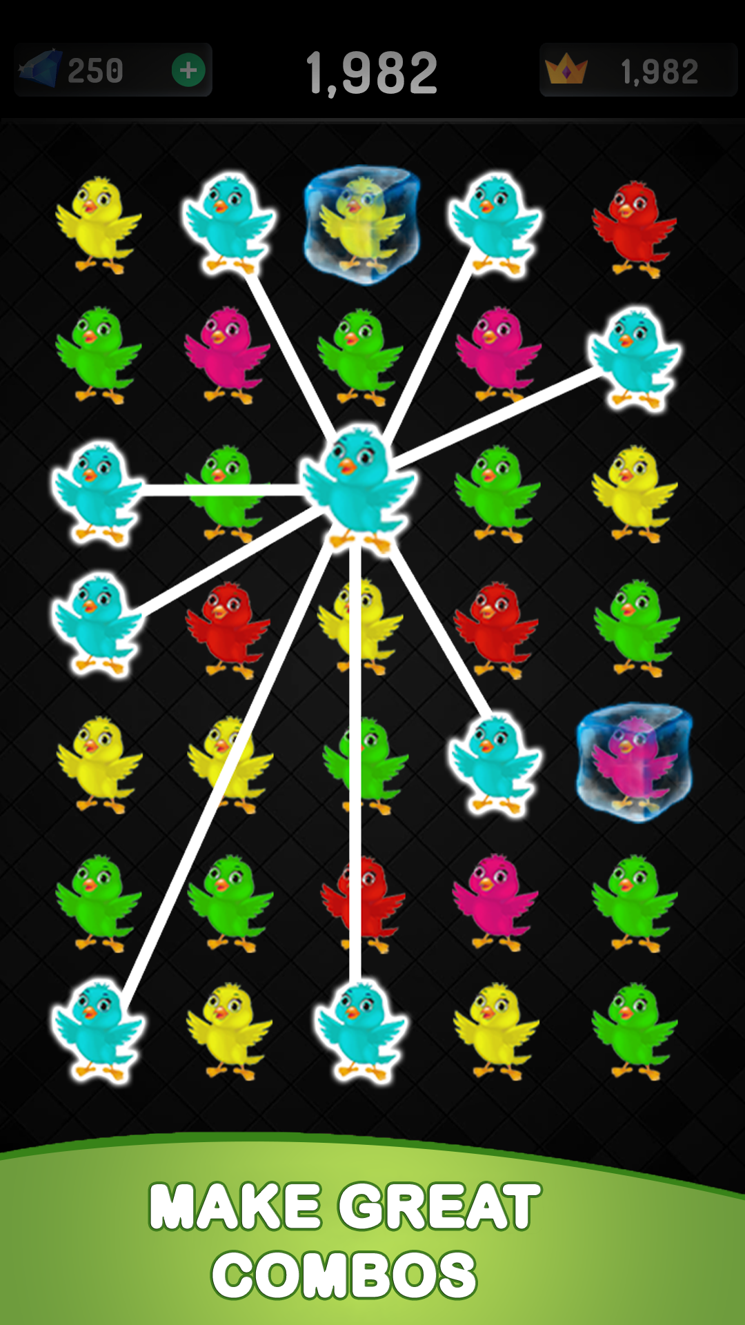 اسکرین شات 4 بازی Color Bird Match 3 Games