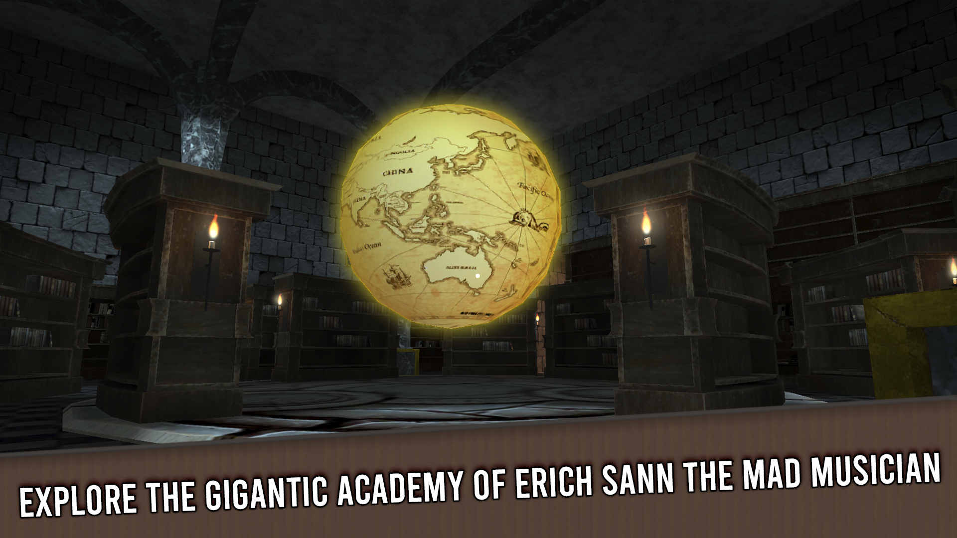 اسکرین شات 1 بازی Erich Sann: Scary academy