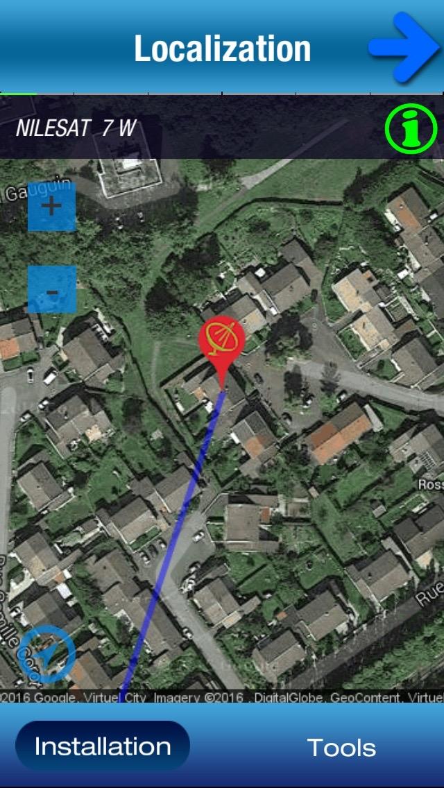 اسکرین شات 3 برنامه Dish Install, Pointer & Align