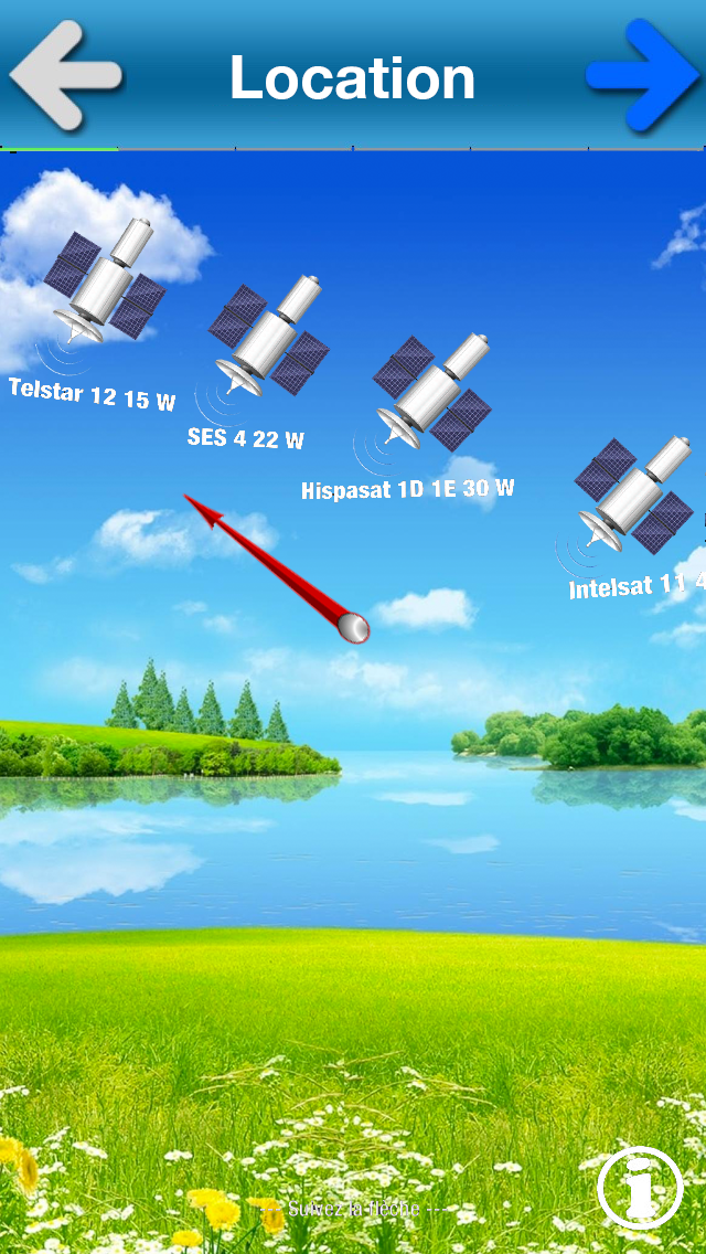 اسکرین شات 1 برنامه Dish Install, Pointer & Align