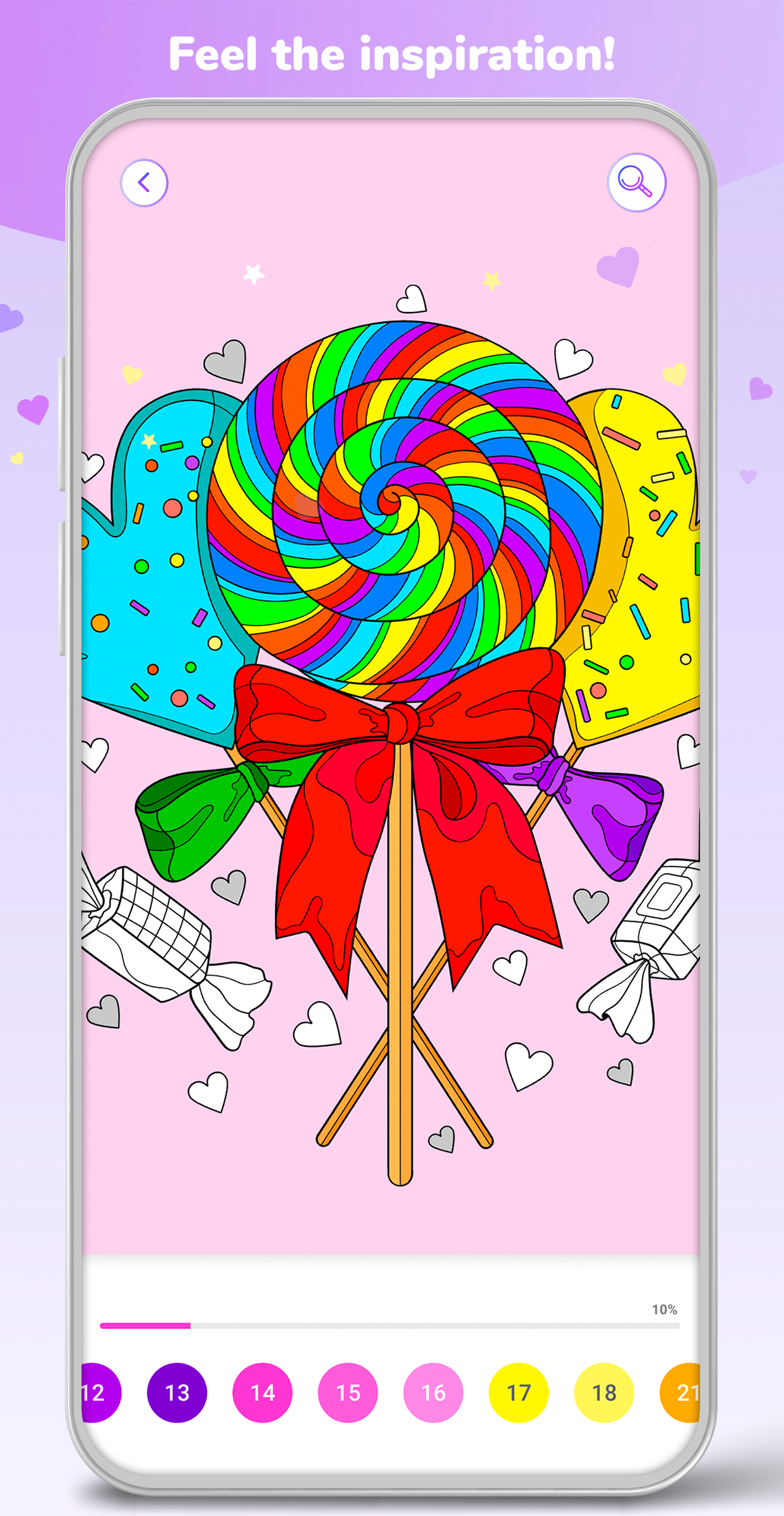 اسکرین شات 5 بازی Art Collection Color by Number